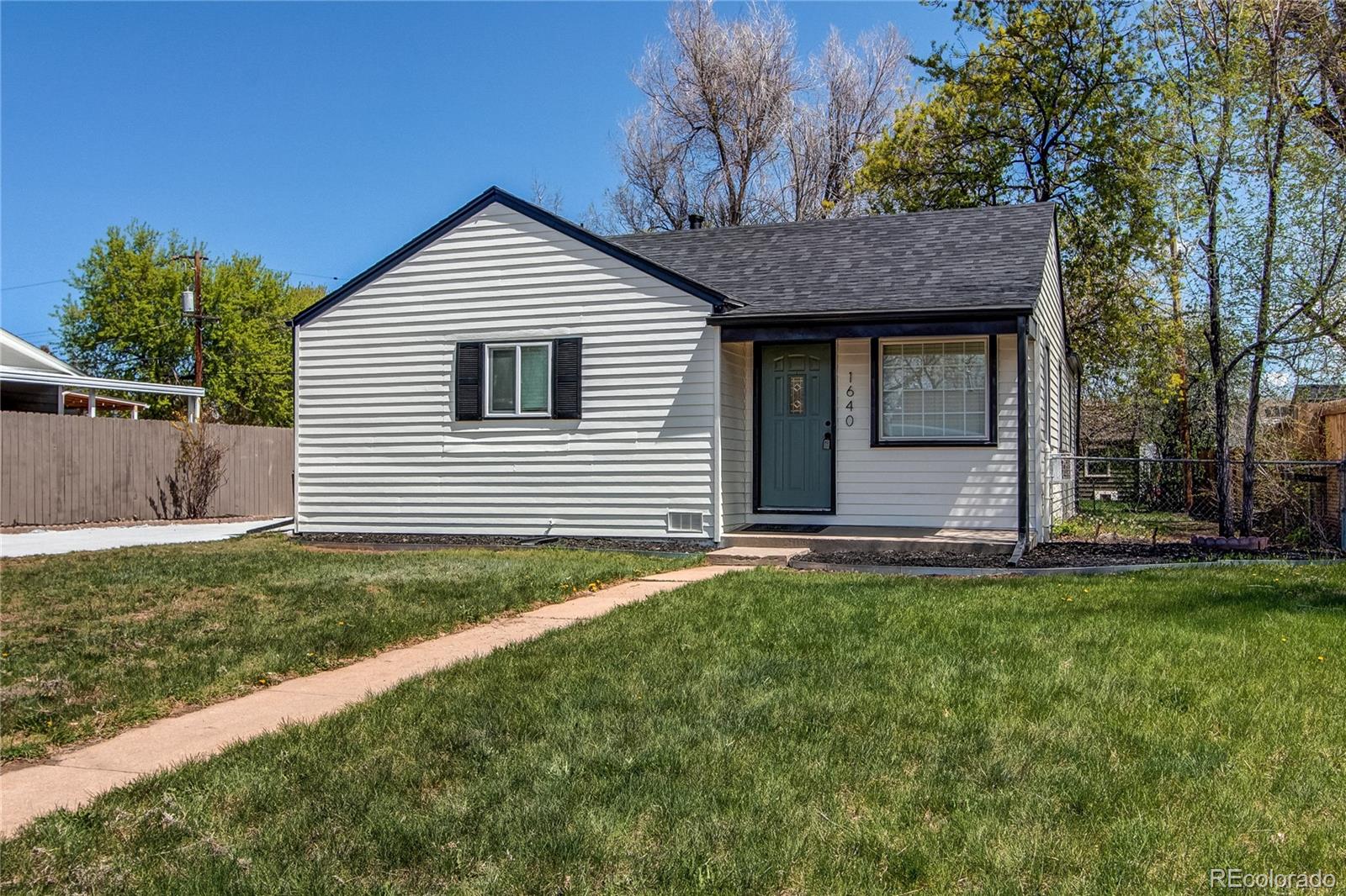 1640 S Xavier Street, denver  House Search MLS Picture
