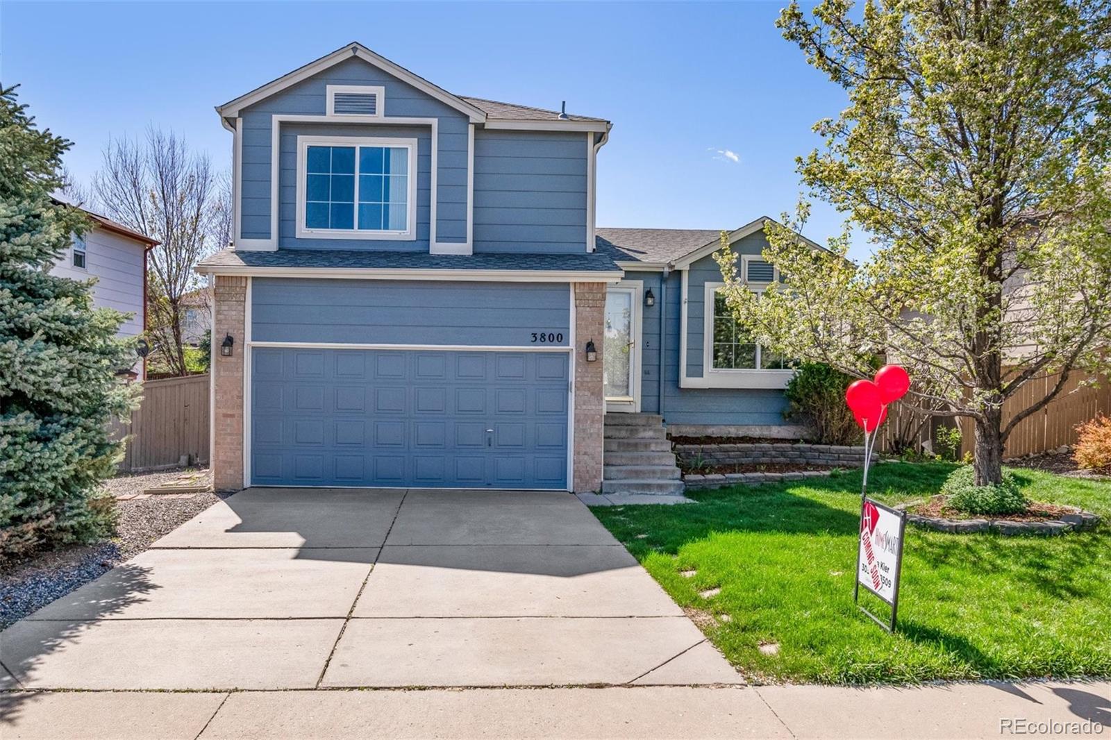 3800  Morning Glory Drive, castle rock MLS: 9018127 Beds: 4 Baths: 3 Price: $585,000