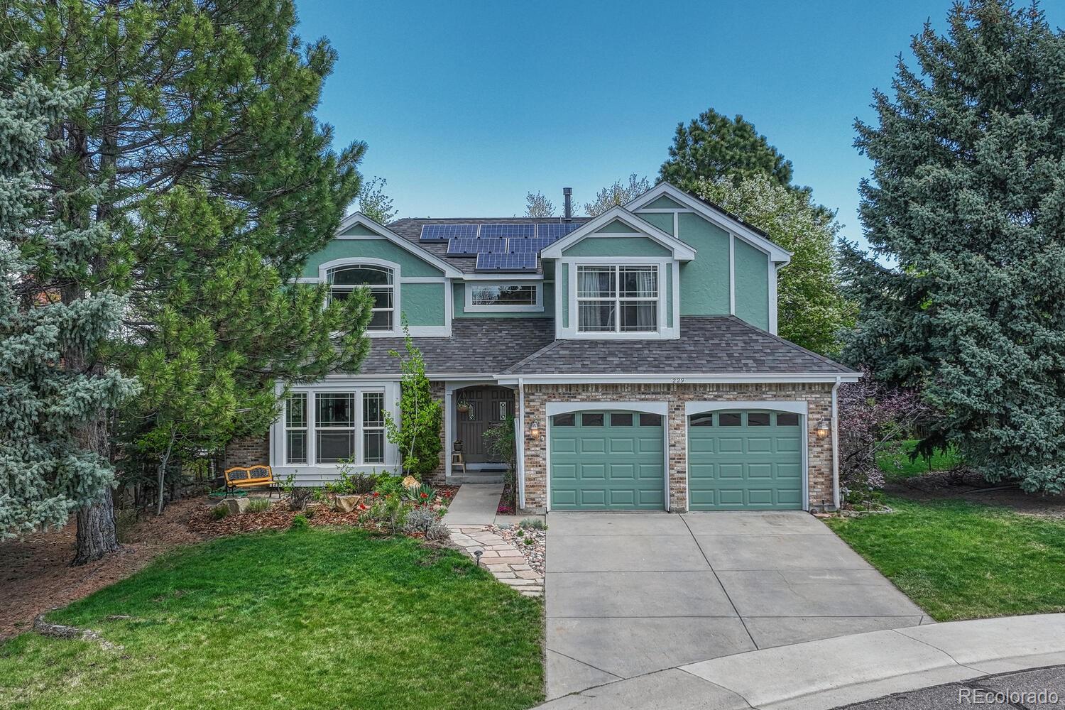 229  Corby Court, castle pines MLS: 3546124 Beds: 4 Baths: 3 Price: $765,000