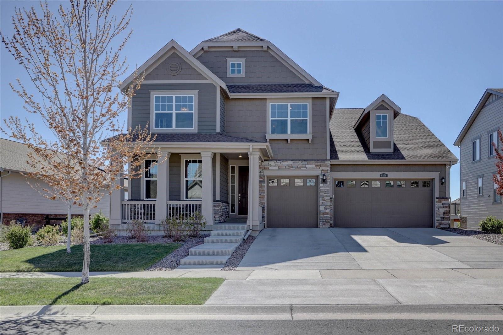 8878 S Zante Street, aurora MLS: 8099078 Beds: 4 Baths: 4 Price: $799,901