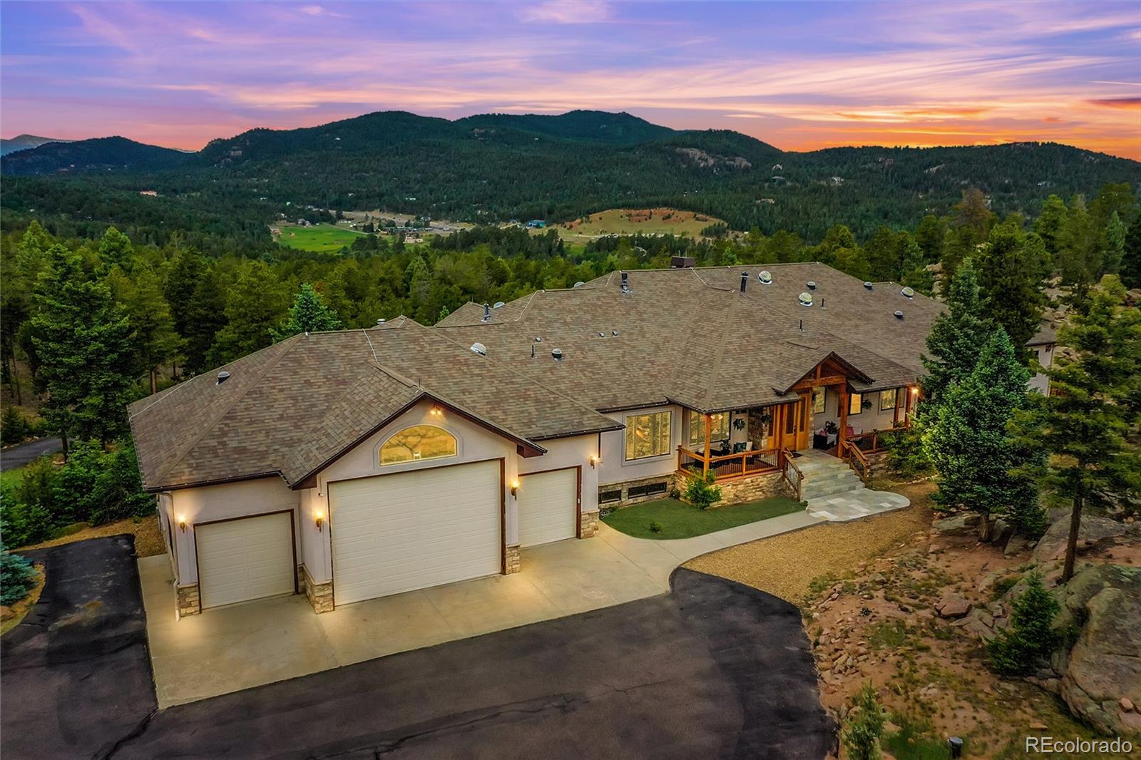 11626  Conifer Ridge Drive, conifer MLS: 2264187 Beds: 5 Baths: 5 Price: $2,199,000