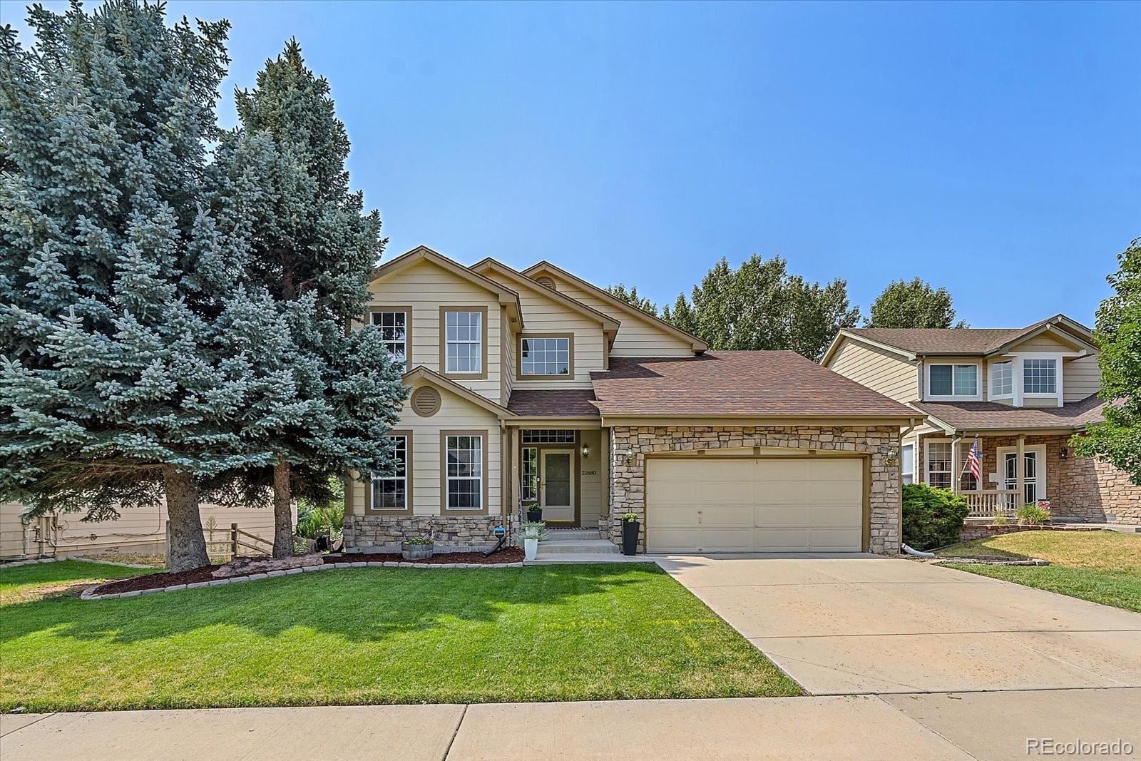 21680  Longs Peak Lane, parker MLS: 5579106 Beds: 4 Baths: 4 Price: $675,000