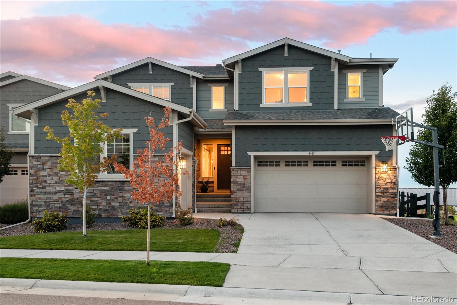 6483  Barnstead Drive, castle pines MLS: 9707540 Beds: 5 Baths: 6 Price: $1,400,000