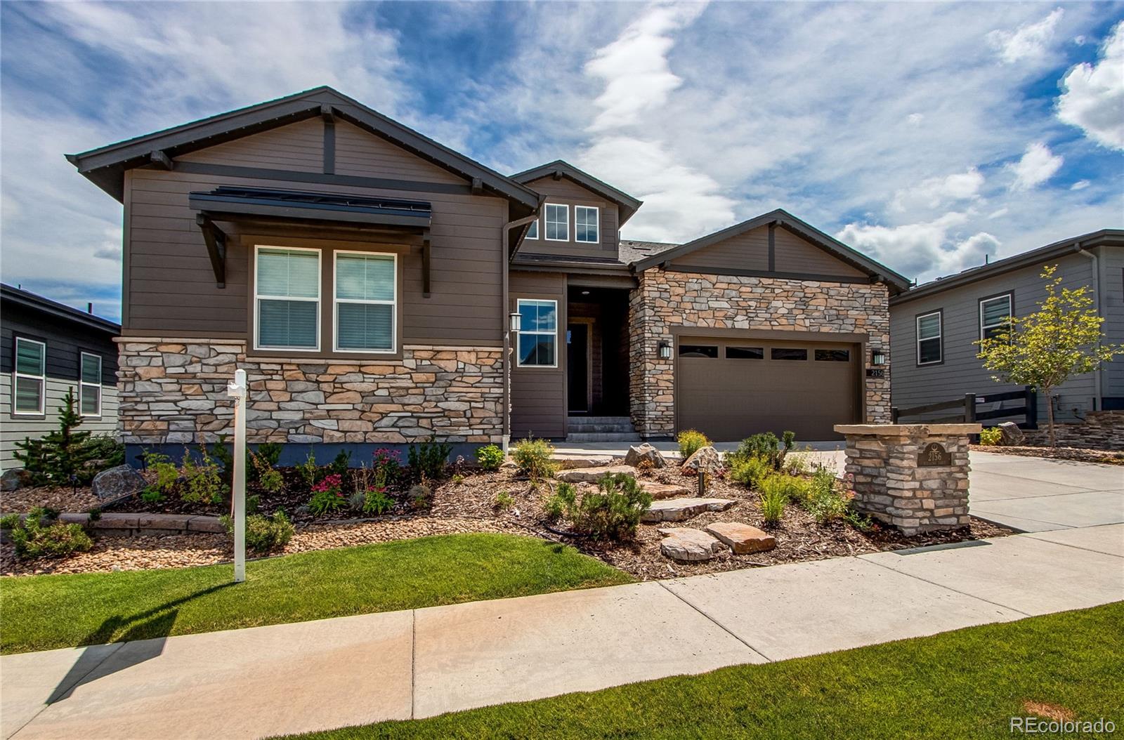 2156  Bellcove Drive, castle pines MLS: 9691330 Beds: 4 Baths: 4 Price: $1,275,000