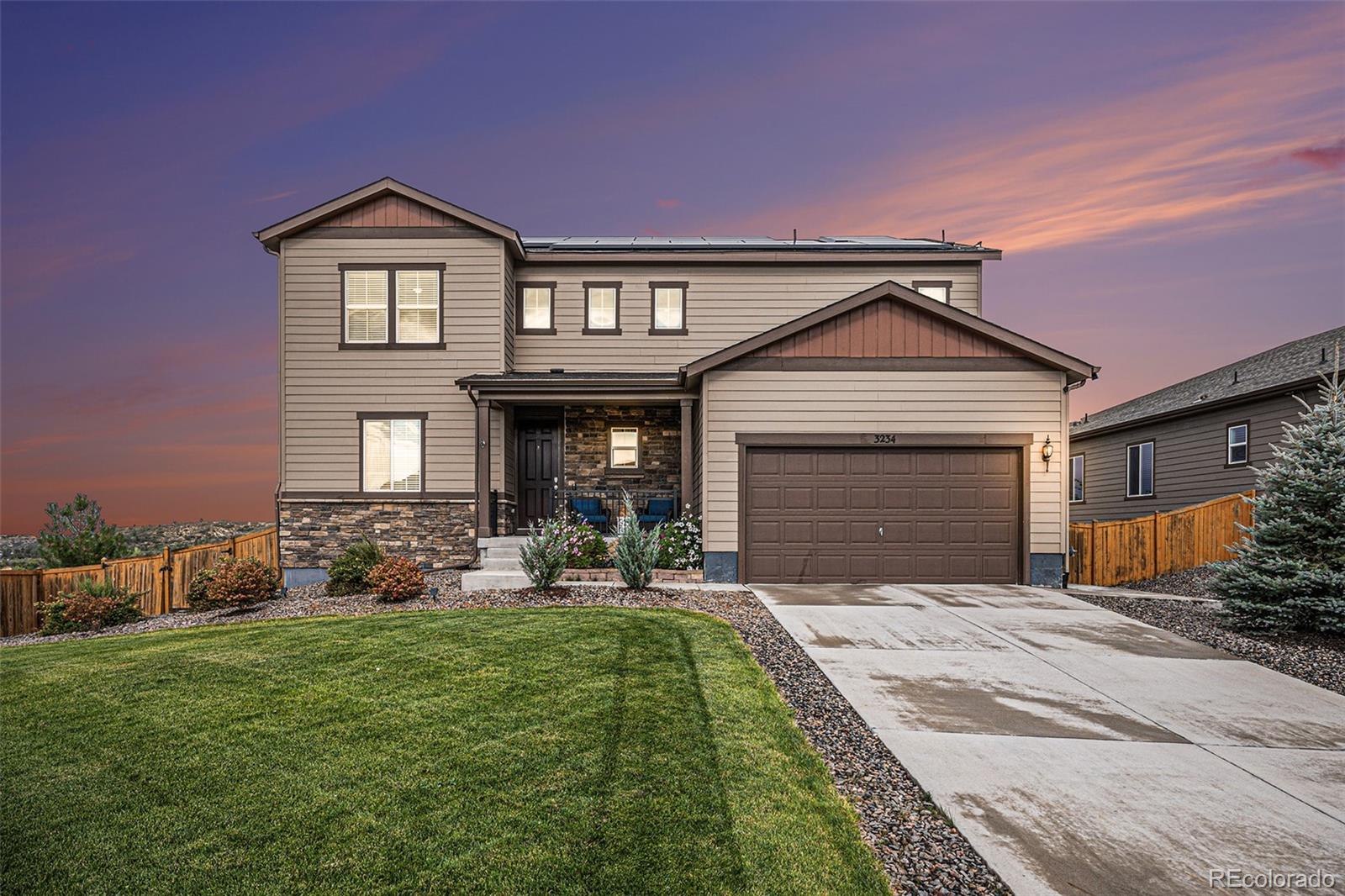 3234  Picketwire Way, castle rock  House Search MLS Picture