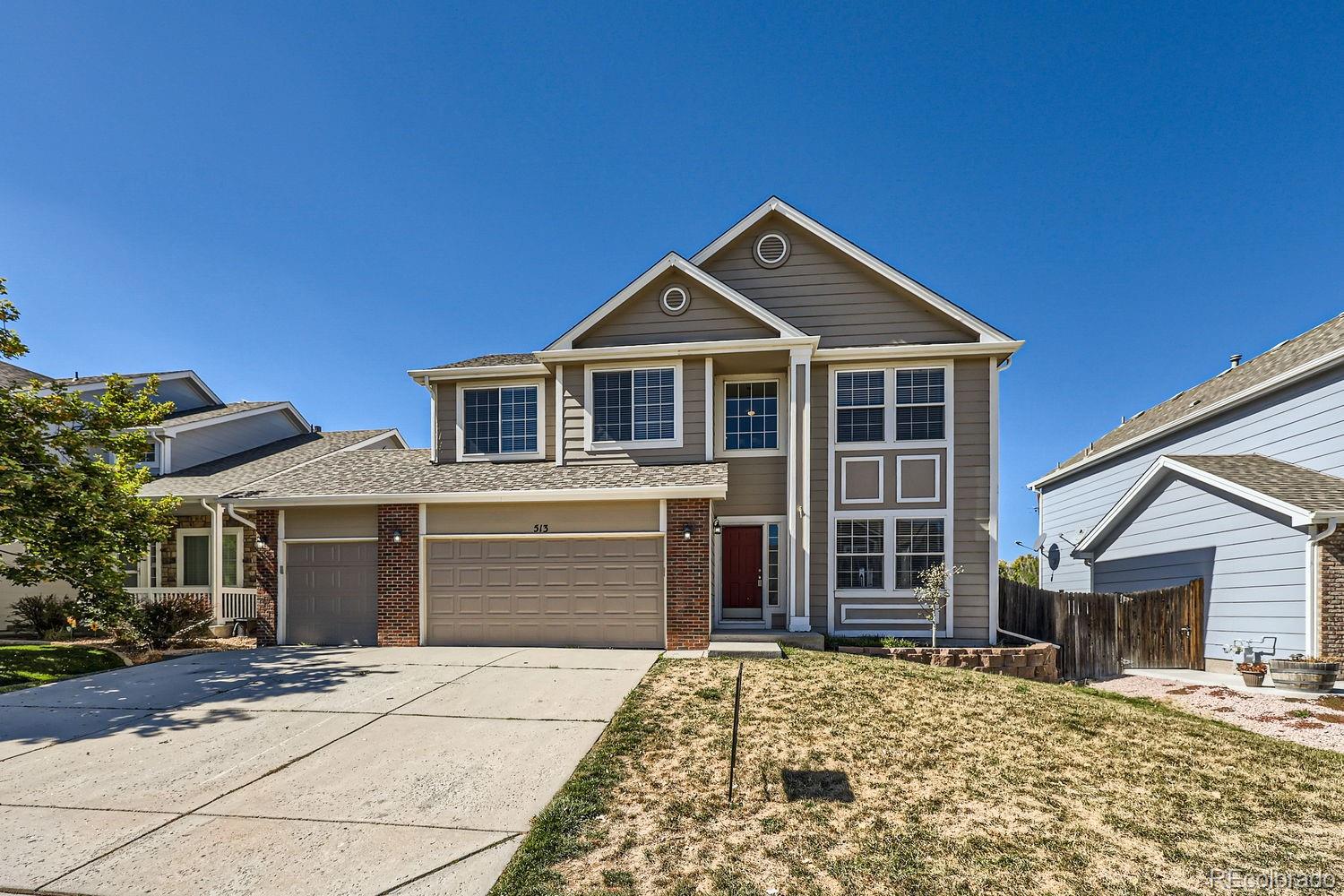 513  Hampstead Avenue, castle rock MLS: 2087774 Beds: 4 Baths: 3 Price: $609,900