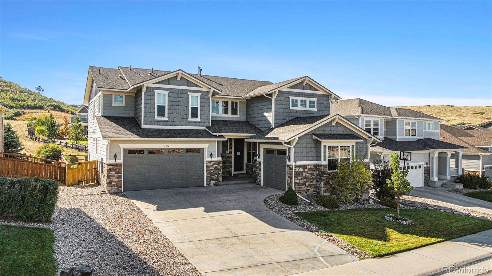 1101  Clear Sky Way, castle rock  House Search MLS Picture