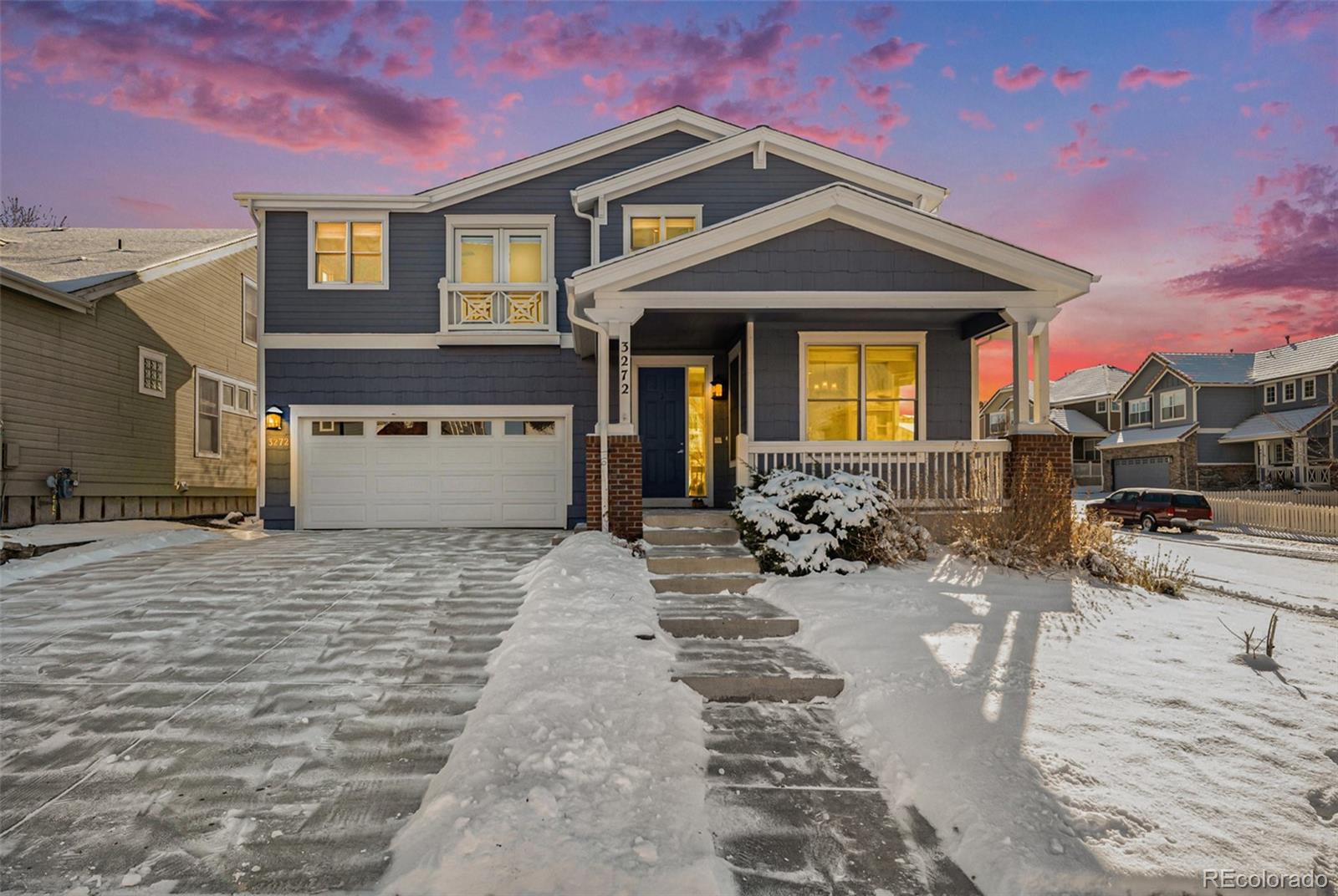 3272  Brushwood Drive, castle rock MLS: 5426383 Beds: 4 Baths: 4 Price: $670,000