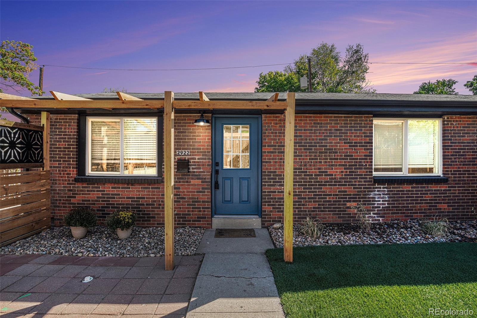 2922 W 21st Avenue, denver MLS: 3423117 Beds: 2 Baths: 1 Price: $405,000