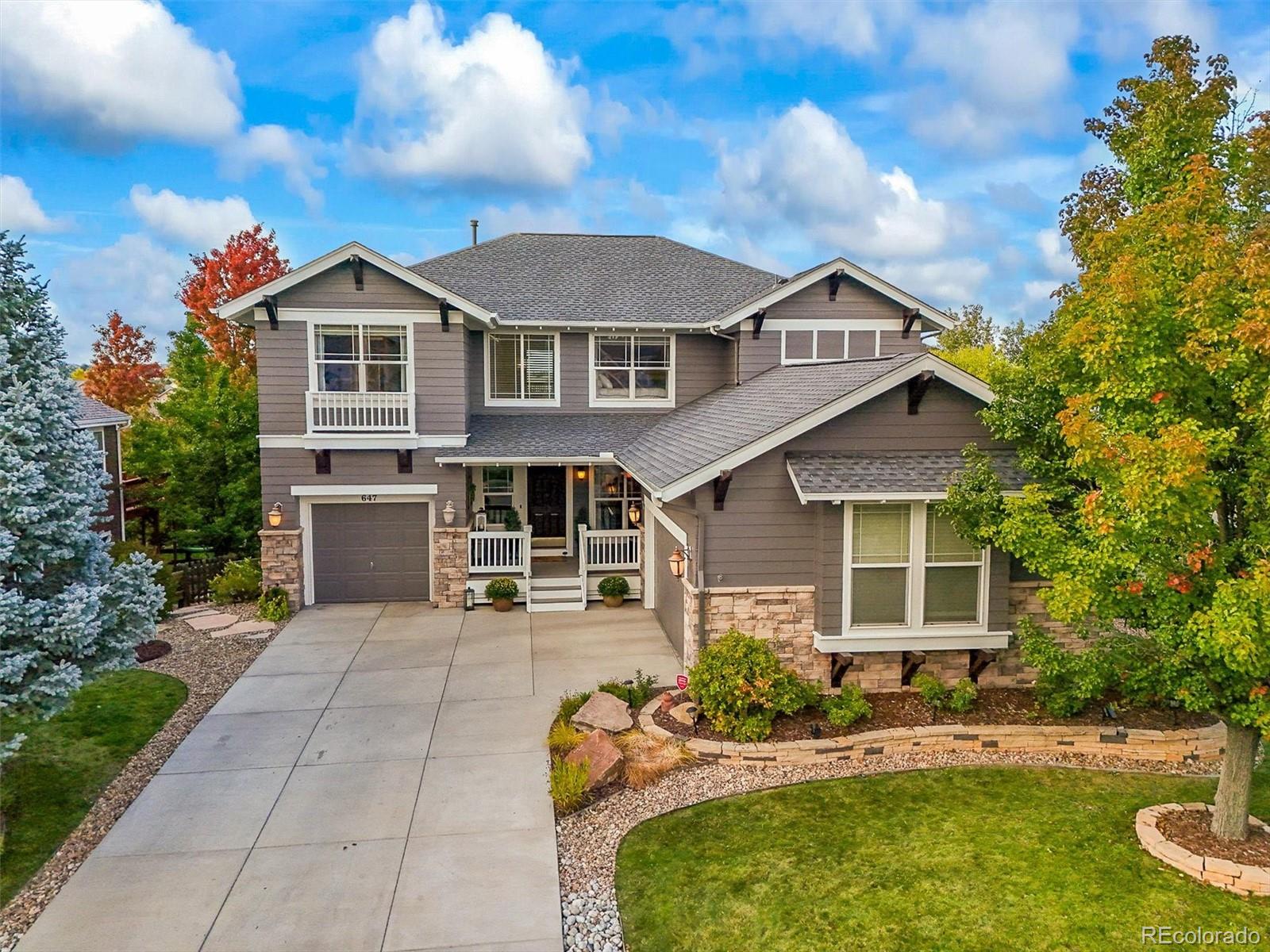 647  Briar Haven Drive, castle pines MLS: 7032503 Beds: 6 Baths: 5 Price: $964,500