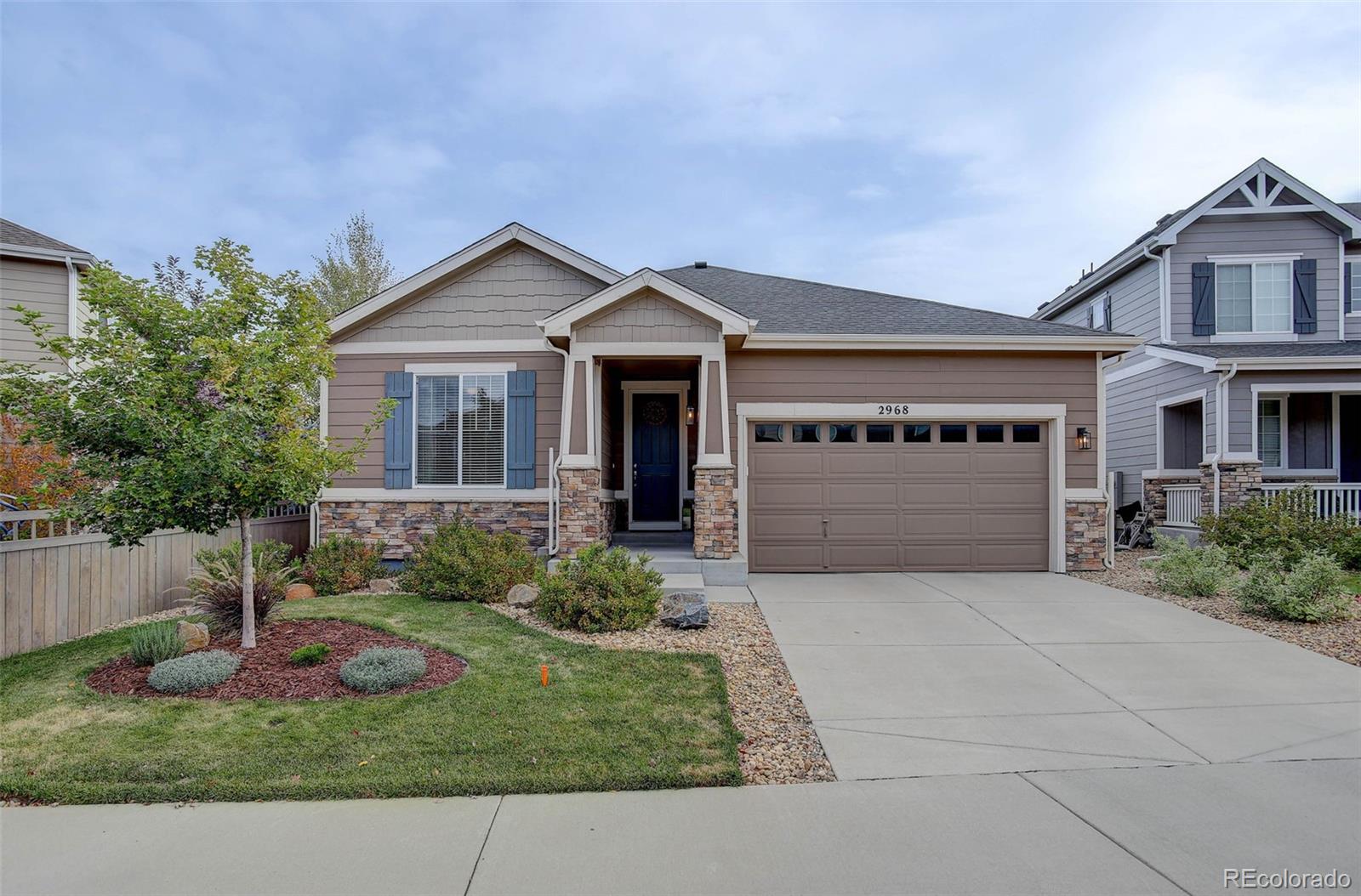 2968  Moonfire Way, castle rock MLS: 6714257 Beds: 3 Baths: 2 Price: $649,000