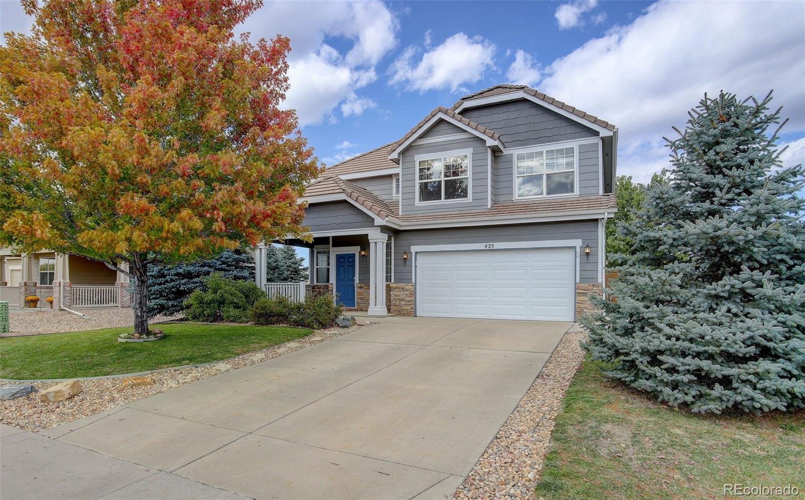 425  Peabody Street, castle rock MLS: 2459306 Beds: 4 Baths: 3 Price: $590,000