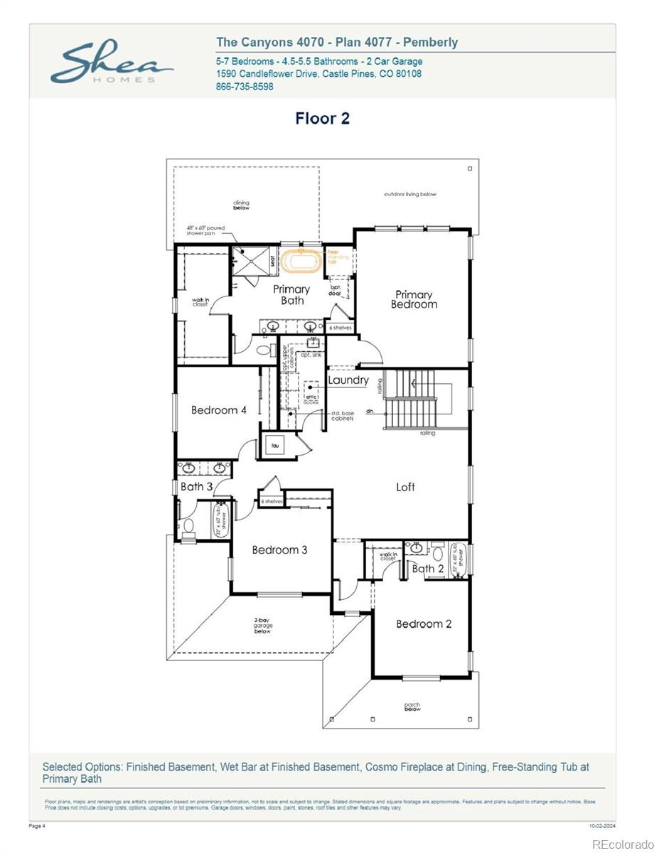 6673  Bridlespur Street, castle pines  House Search MLS Picture