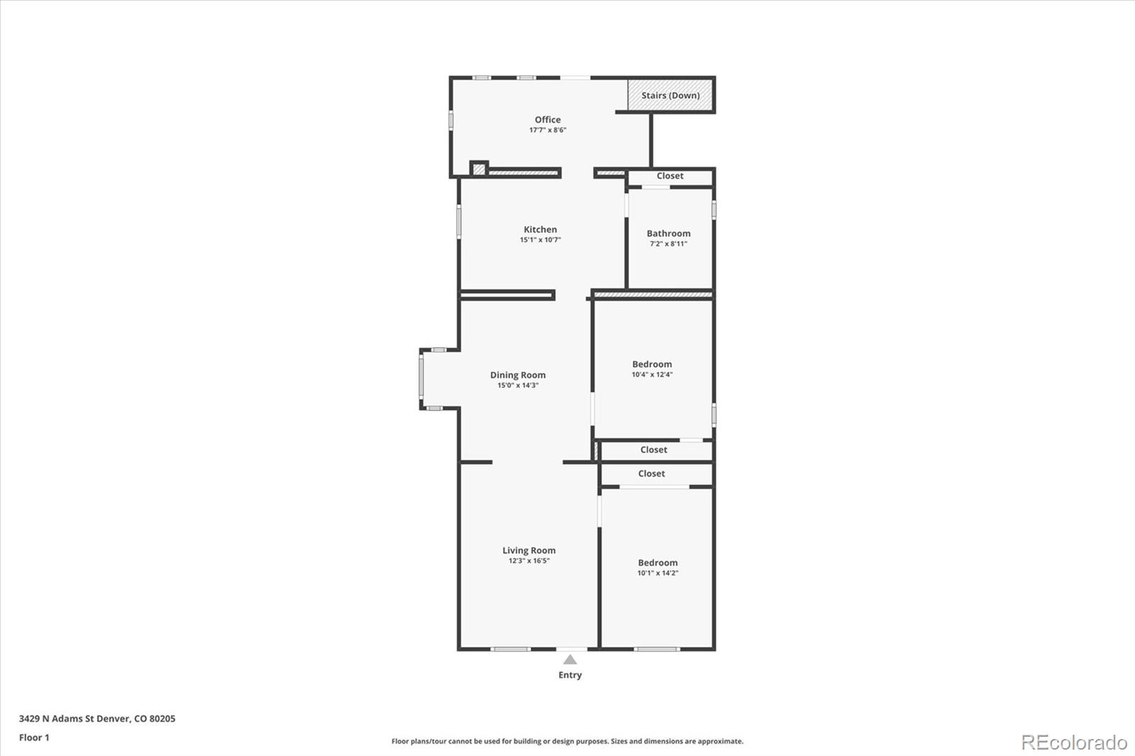 3429 N Adams Street, denver  House Search MLS Picture