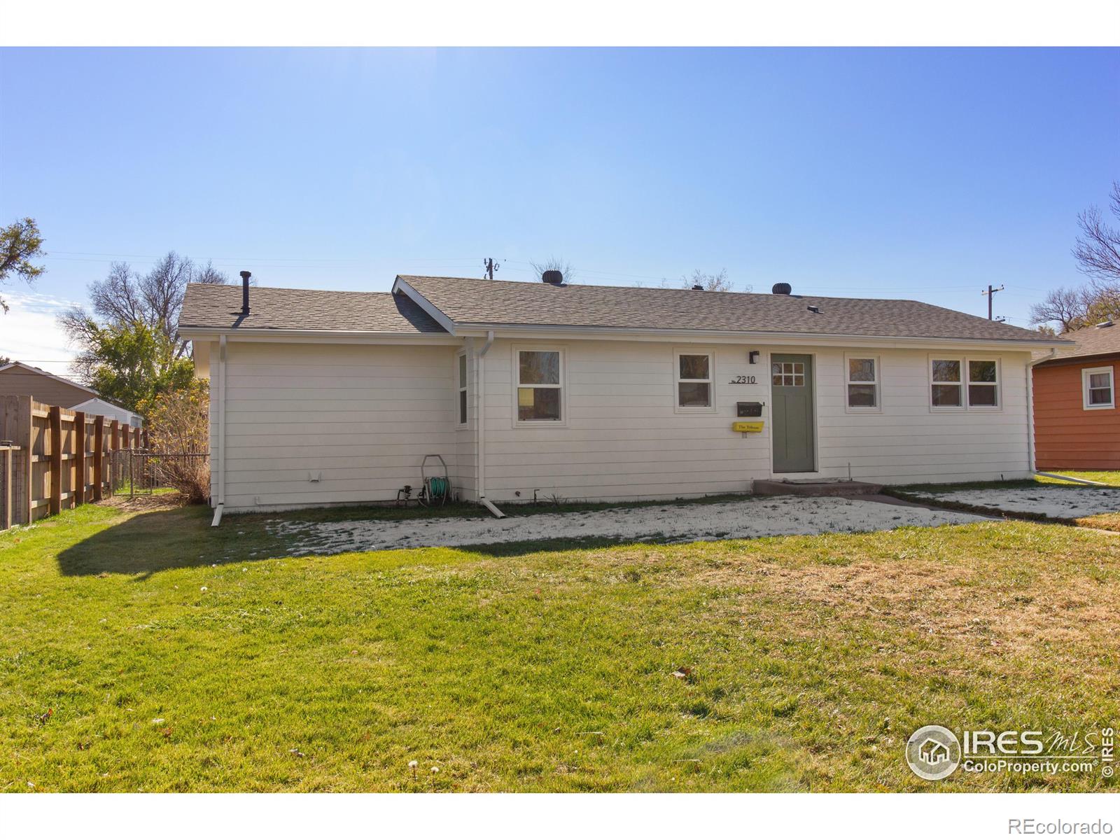 2310 W 6th Street, greeley MLS: 4567891022149 Beds: 3 Baths: 1 Price: $333,000