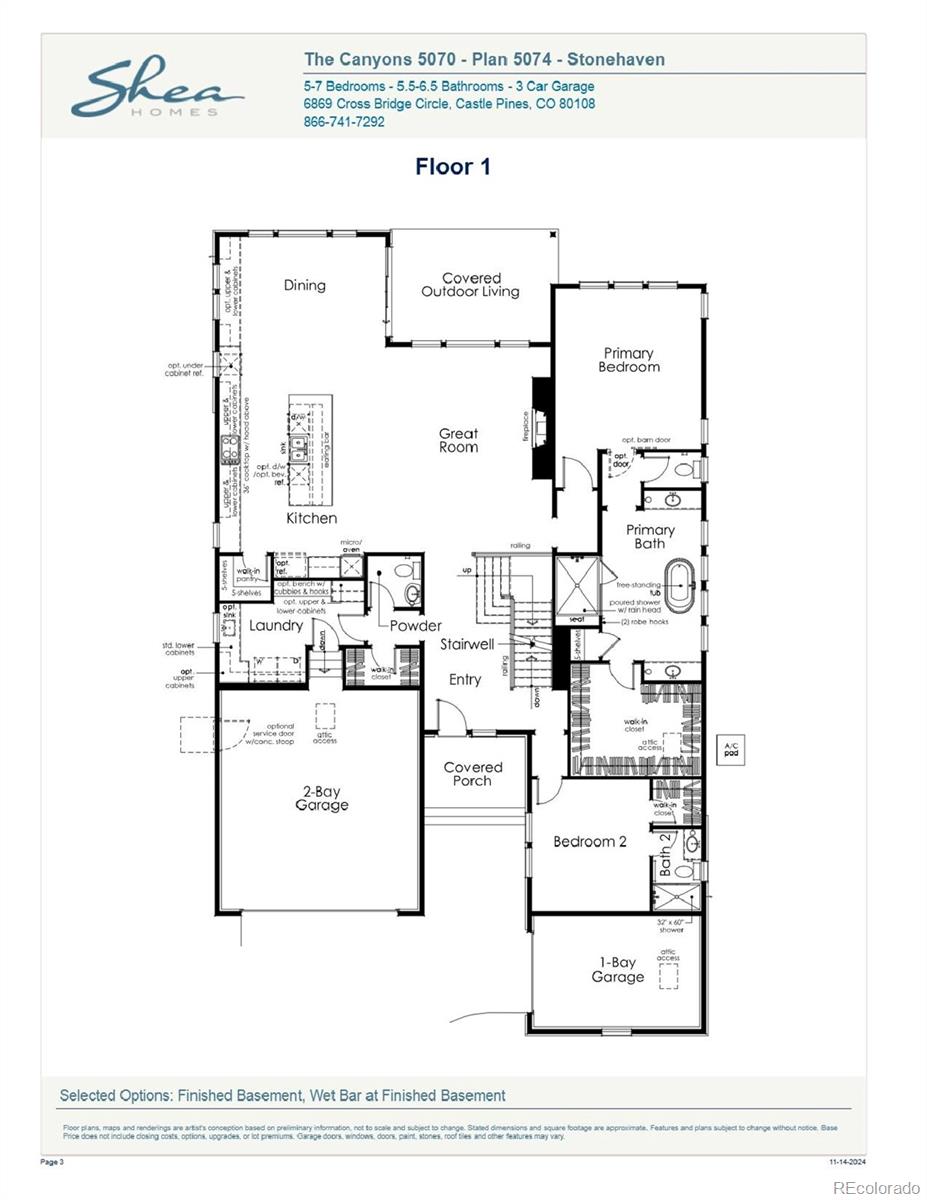 6837  Crossbridge Circle, castle rock  House Search MLS Picture