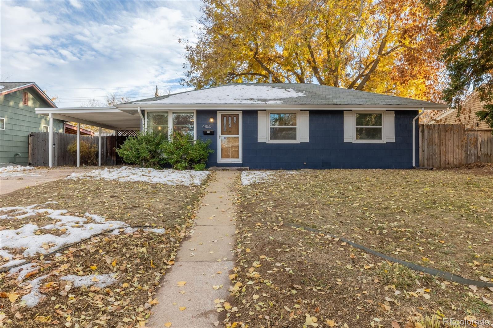 4860 E Kansas Drive, denver MLS: 8673896 Beds: 3 Baths: 1 Price: $525,000