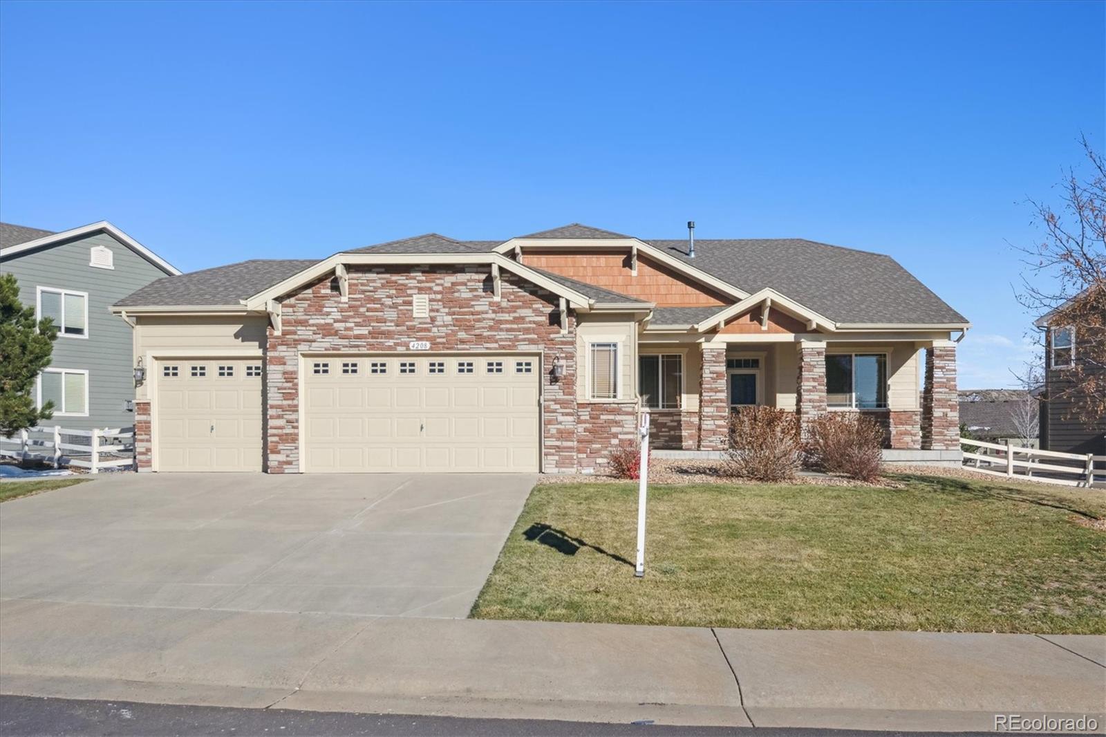 4208  County View Way, castle rock  House Search MLS Picture