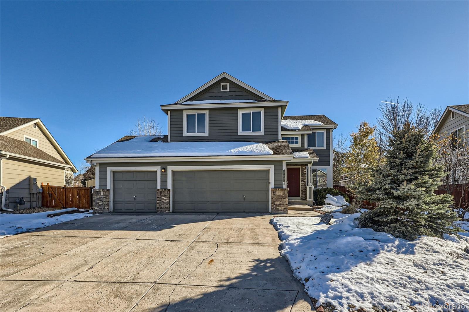 1494  Ebony Drive, castle rock MLS: 8041749 Beds: 5 Baths: 4 Price: $649,900