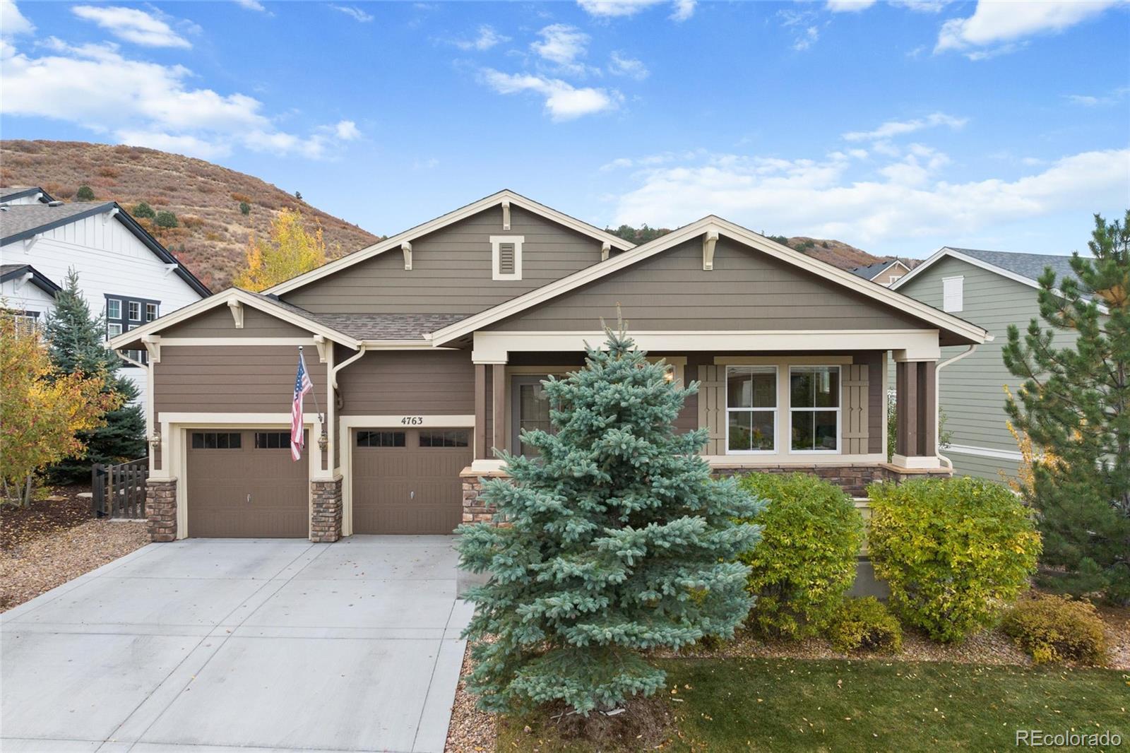 4763  Gould Circle, castle rock MLS: 7145150 Beds: 3 Baths: 2 Price: $749,900