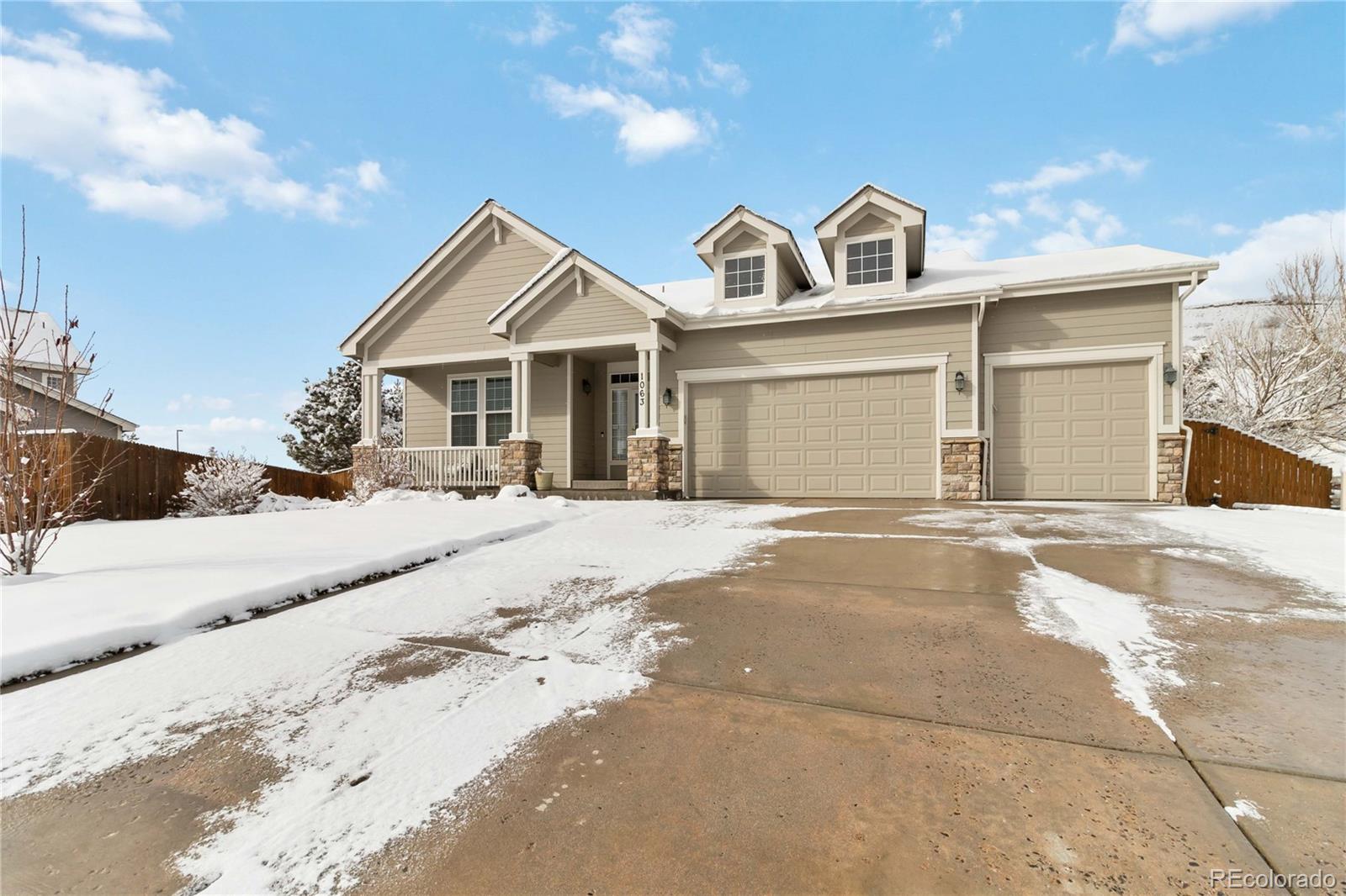 1063  Halfmoon Drive, castle rock  House Search MLS Picture