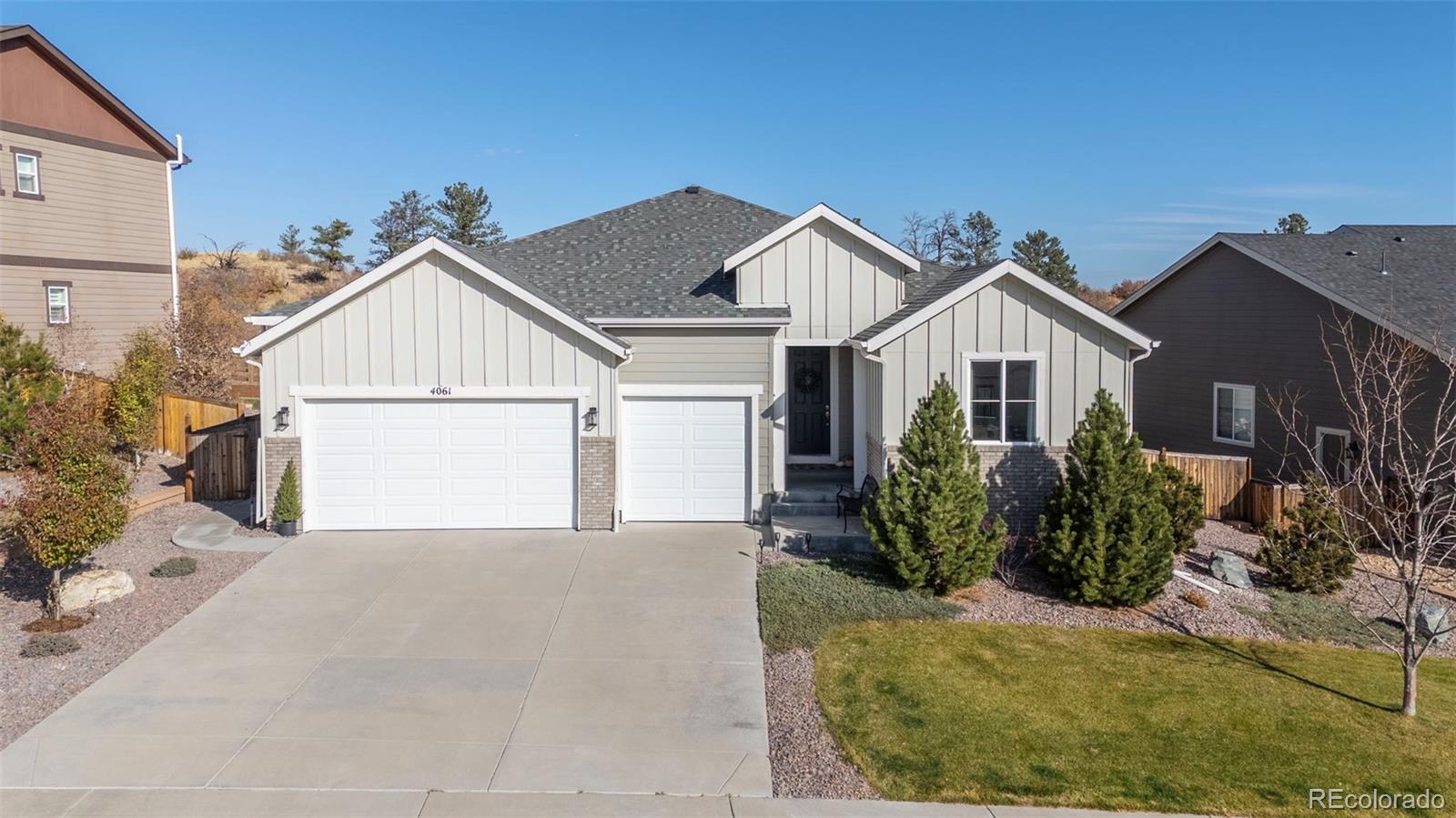 4061  Spanish Oaks Trail, castle rock MLS: 3887745 Beds: 4 Baths: 3 Price: $825,000