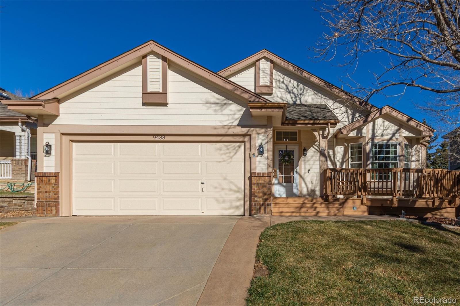 9488  Brook Lane, lone tree MLS: 7380100 Beds: 3 Baths: 2 Price: $625,000