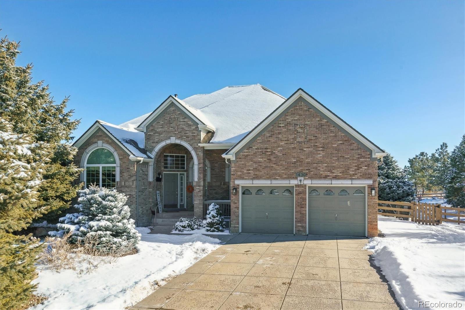 1430  Milbury Street, castle rock MLS: 2841643 Beds: 5 Baths: 4 Price: $989,000