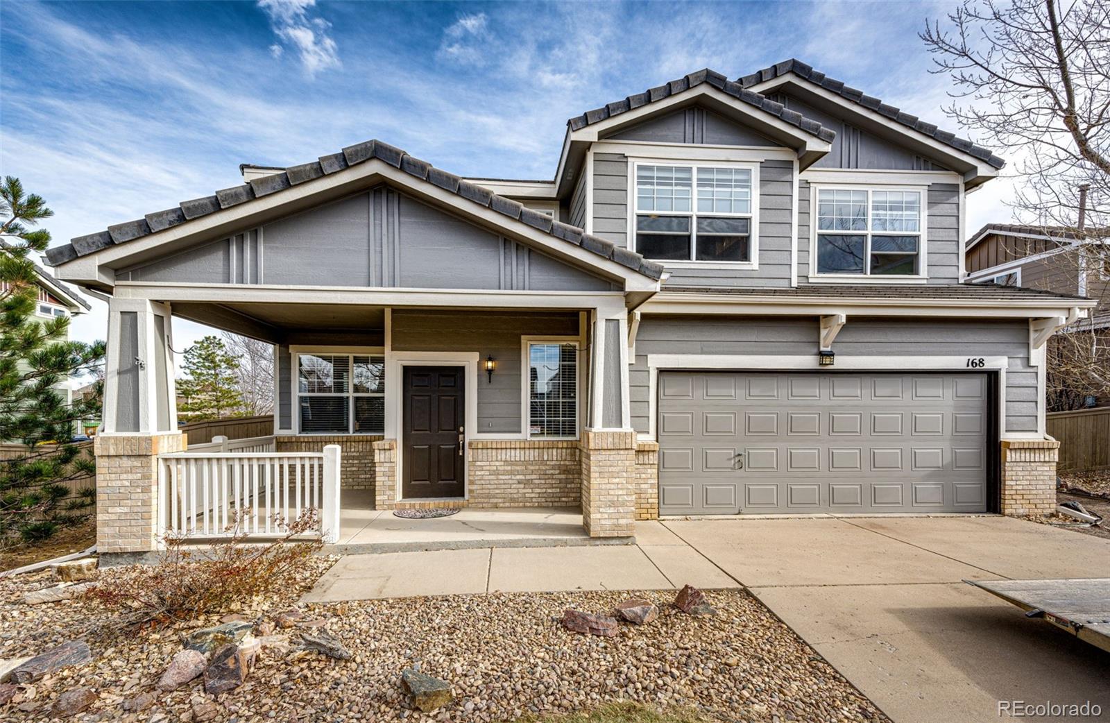 168  Peabody Street, castle rock MLS: 2177329 Beds: 3 Baths: 3 Price: $575,000