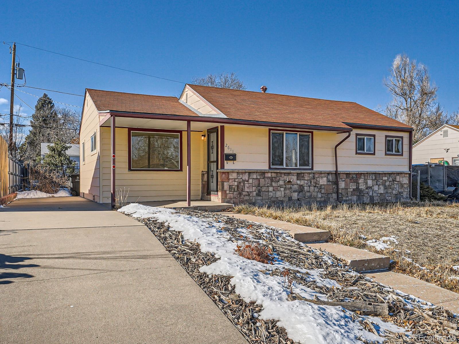 2611 S Knox Court, denver MLS: 6449844 Beds: 3 Baths: 1 Price: $400,000