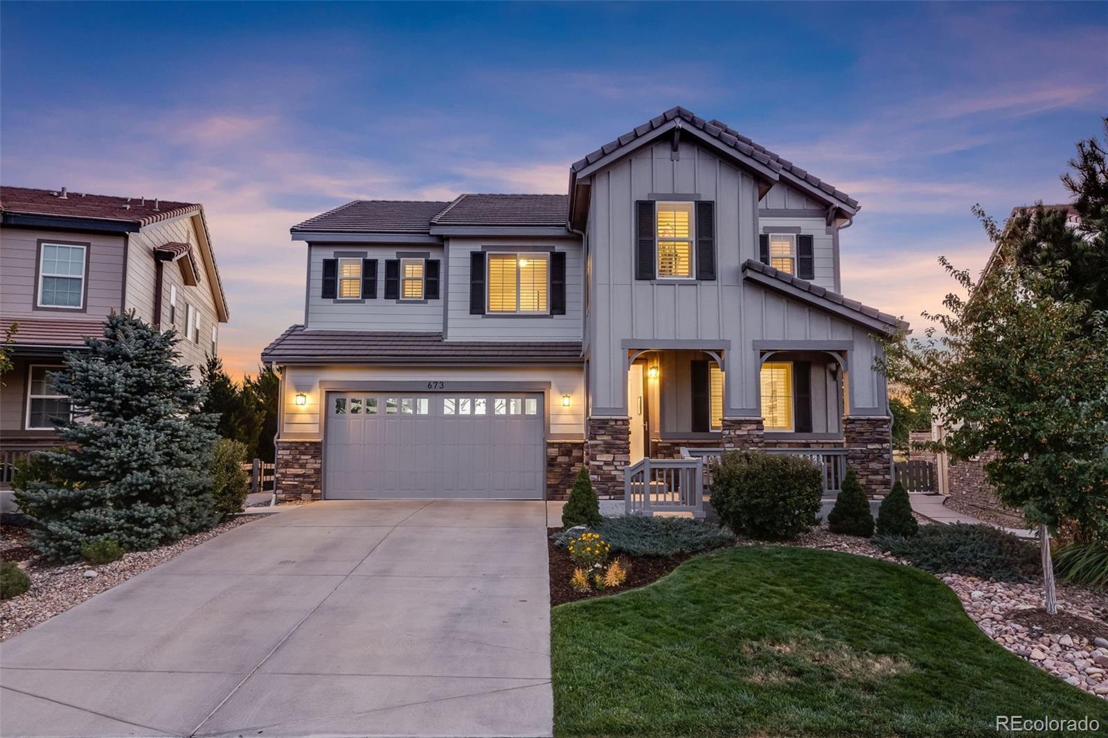 673  Tiger Lily Way, highlands ranch MLS: 6349471 Beds: 5 Baths: 4 Price: $949,000