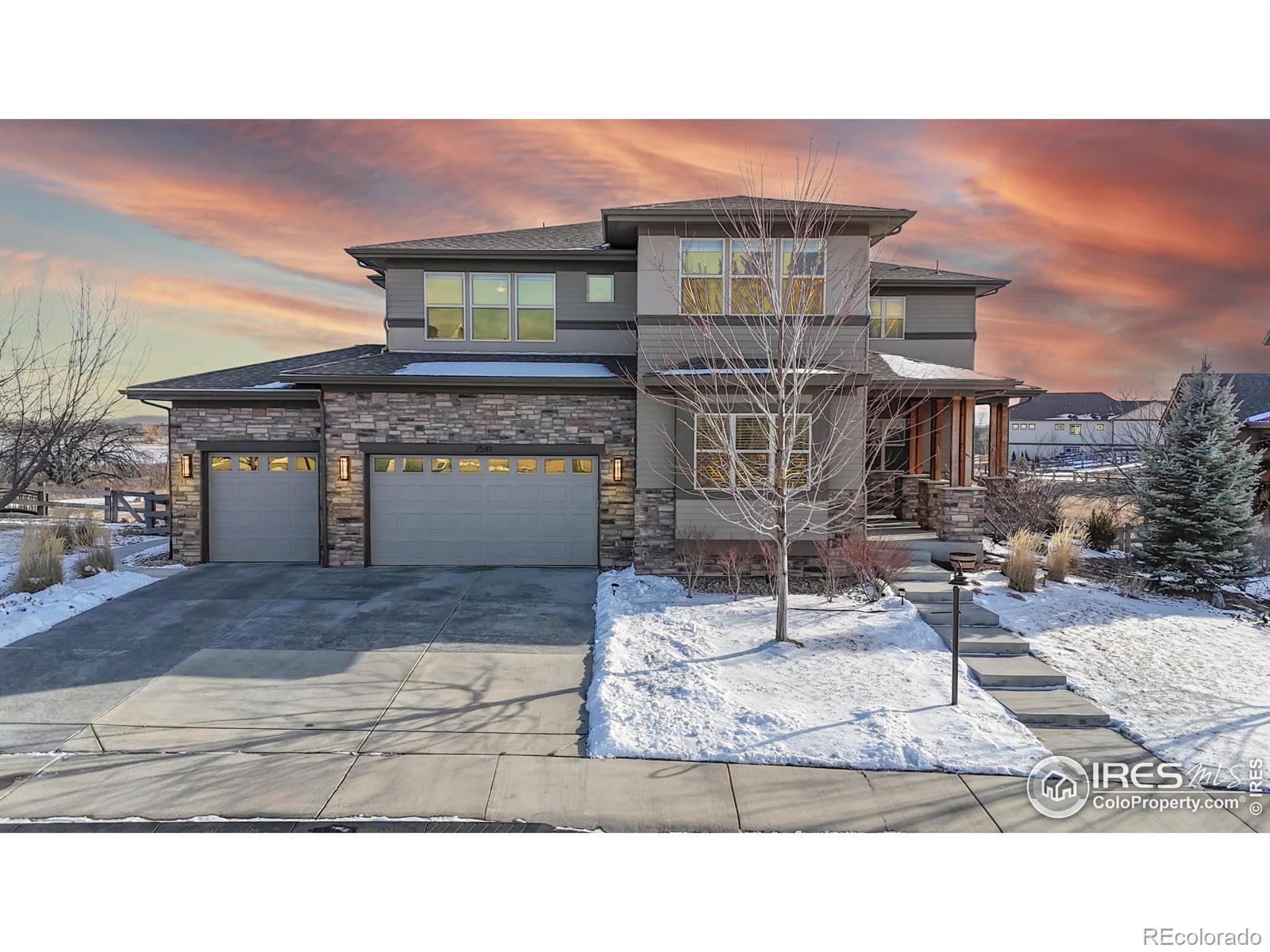 2510  Bluestem Willow Drive, loveland MLS: 4567891024512 Beds: 5 Baths: 5 Price: $1,100,000