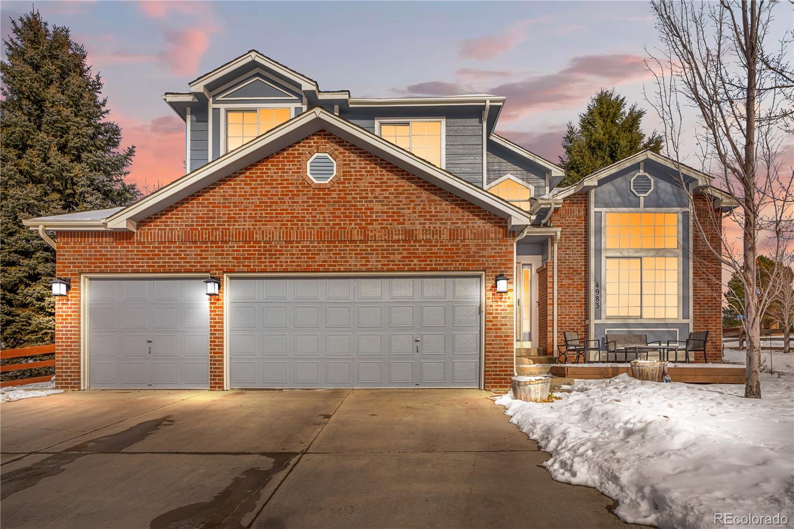 4983  Mountain Meadow Trail, castle rock MLS: 3557720 Beds: 5 Baths: 3 Price: $725,000