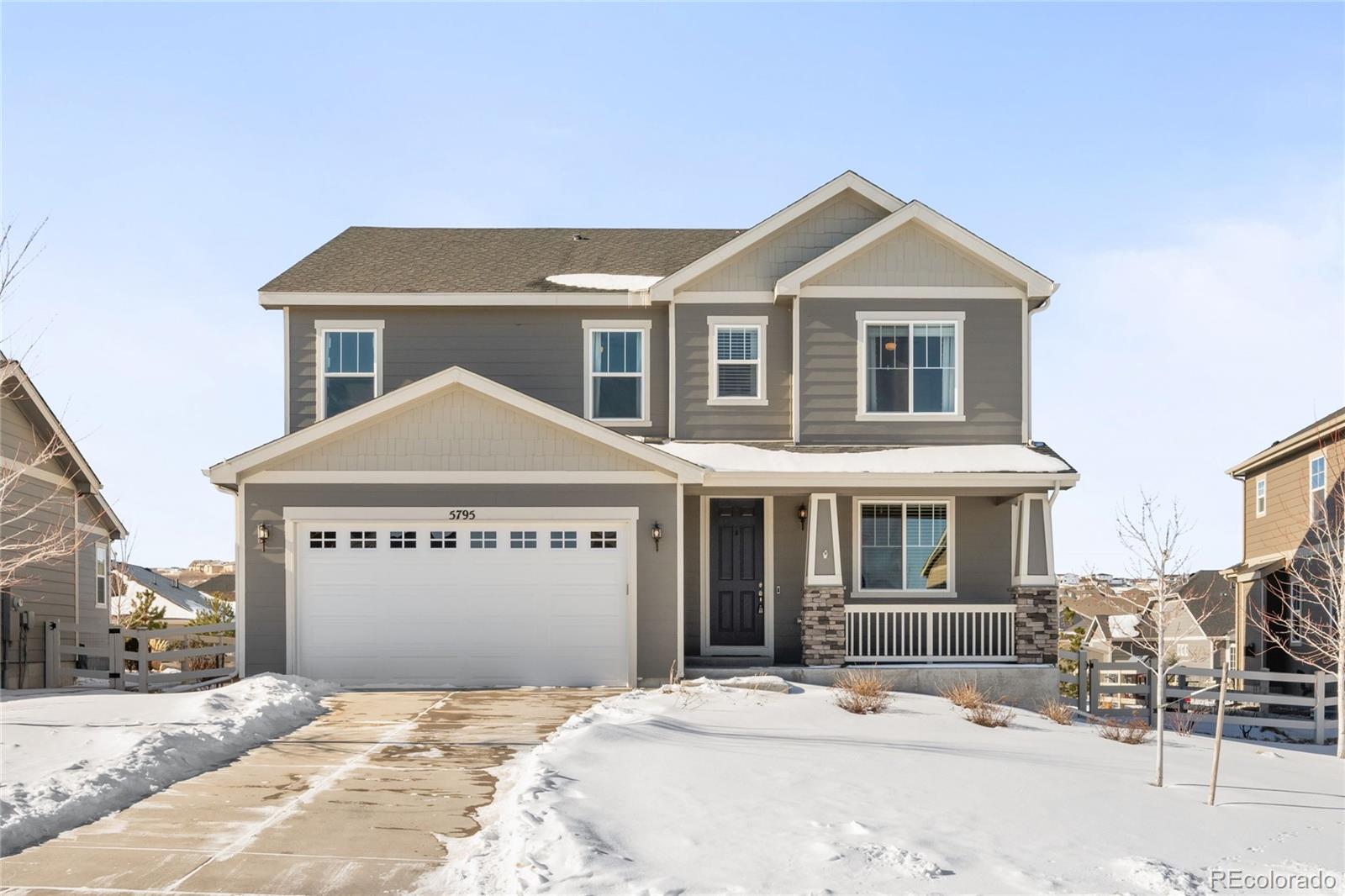 5795  Berry Ridge Way, castle rock MLS: 2366350 Beds: 5 Baths: 4 Price: $745,000