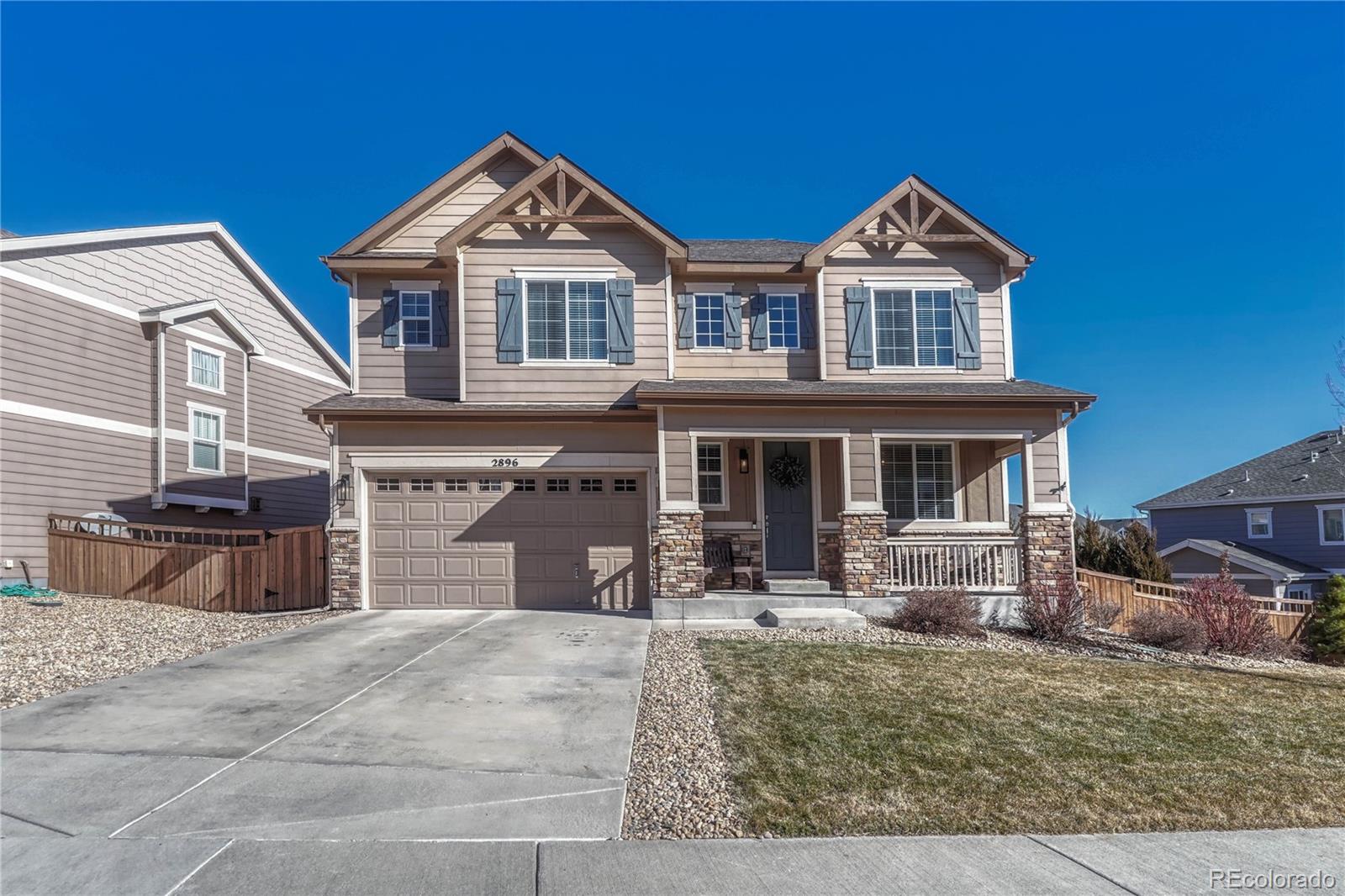 2896  Setting Sun Avenue, castle rock MLS: 9781702 Beds: 5 Baths: 4 Price: $765,000