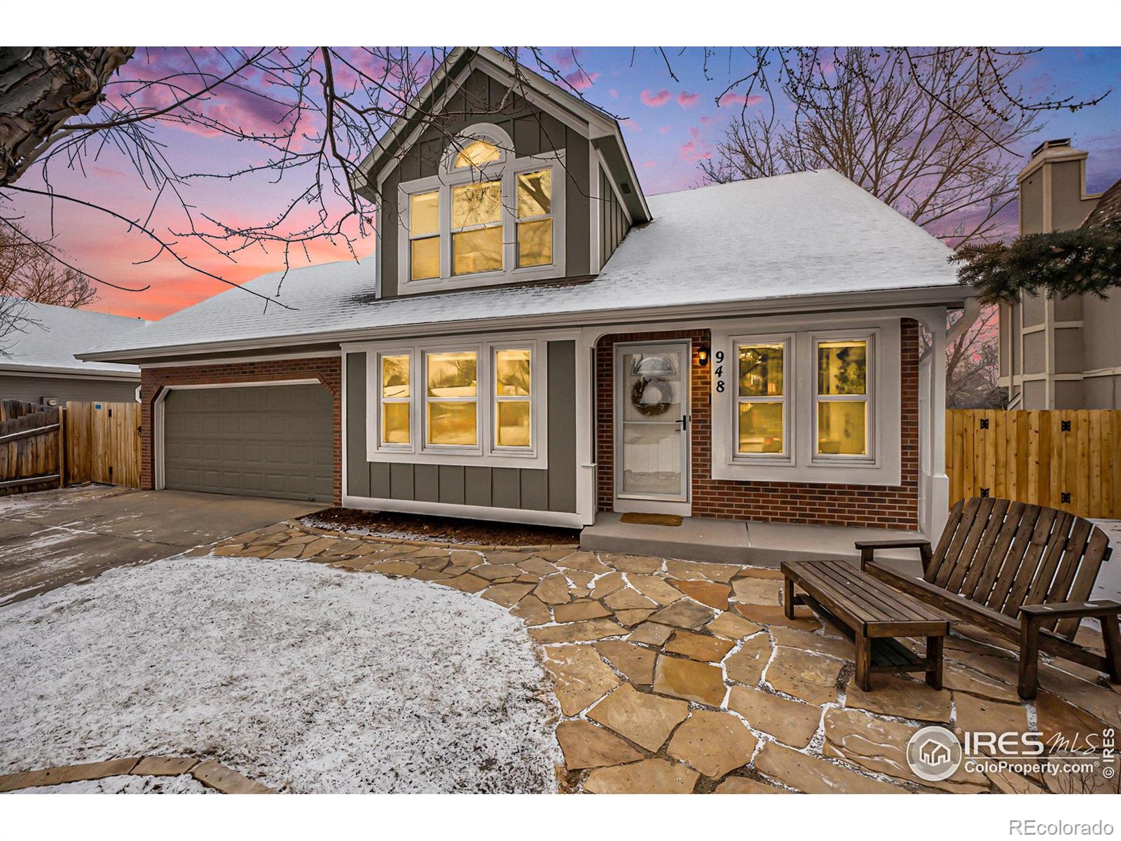 948  Butte Pass Drive, fort collins MLS: 4567891026335 Beds: 4 Baths: 3 Price: $655,000