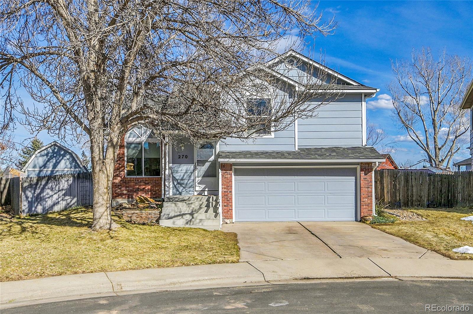 270 N Holcomb Circle, castle rock MLS: 5692828 Beds: 4 Baths: 2 Price: $508,000