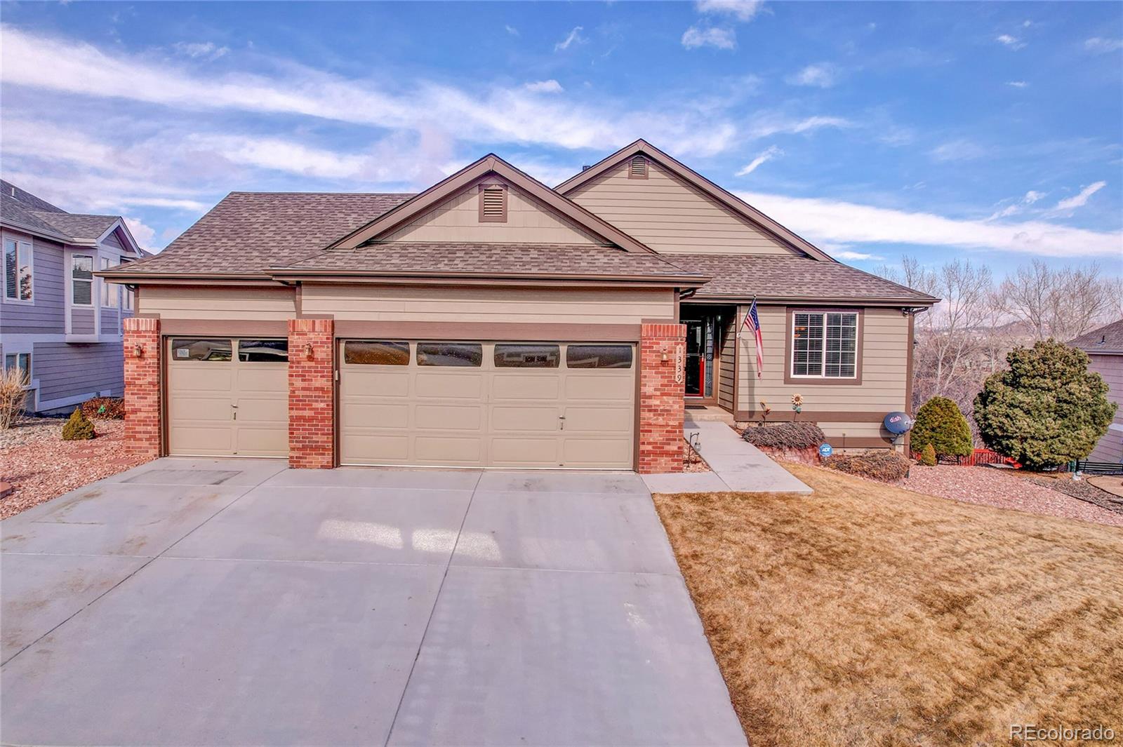 1339  Bent Grass Circle, castle rock MLS: 7065554 Beds: 4 Baths: 3 Price: $799,000