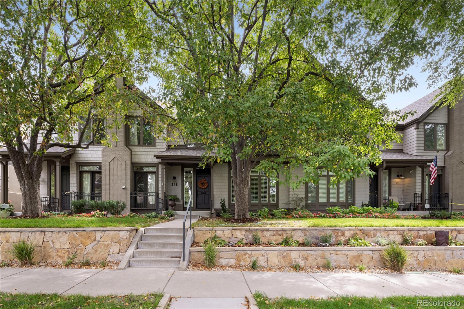 216 N Monroe Street , Denver  MLS: 4840944 Beds: 3 Baths: 4 Price: $1,575,000