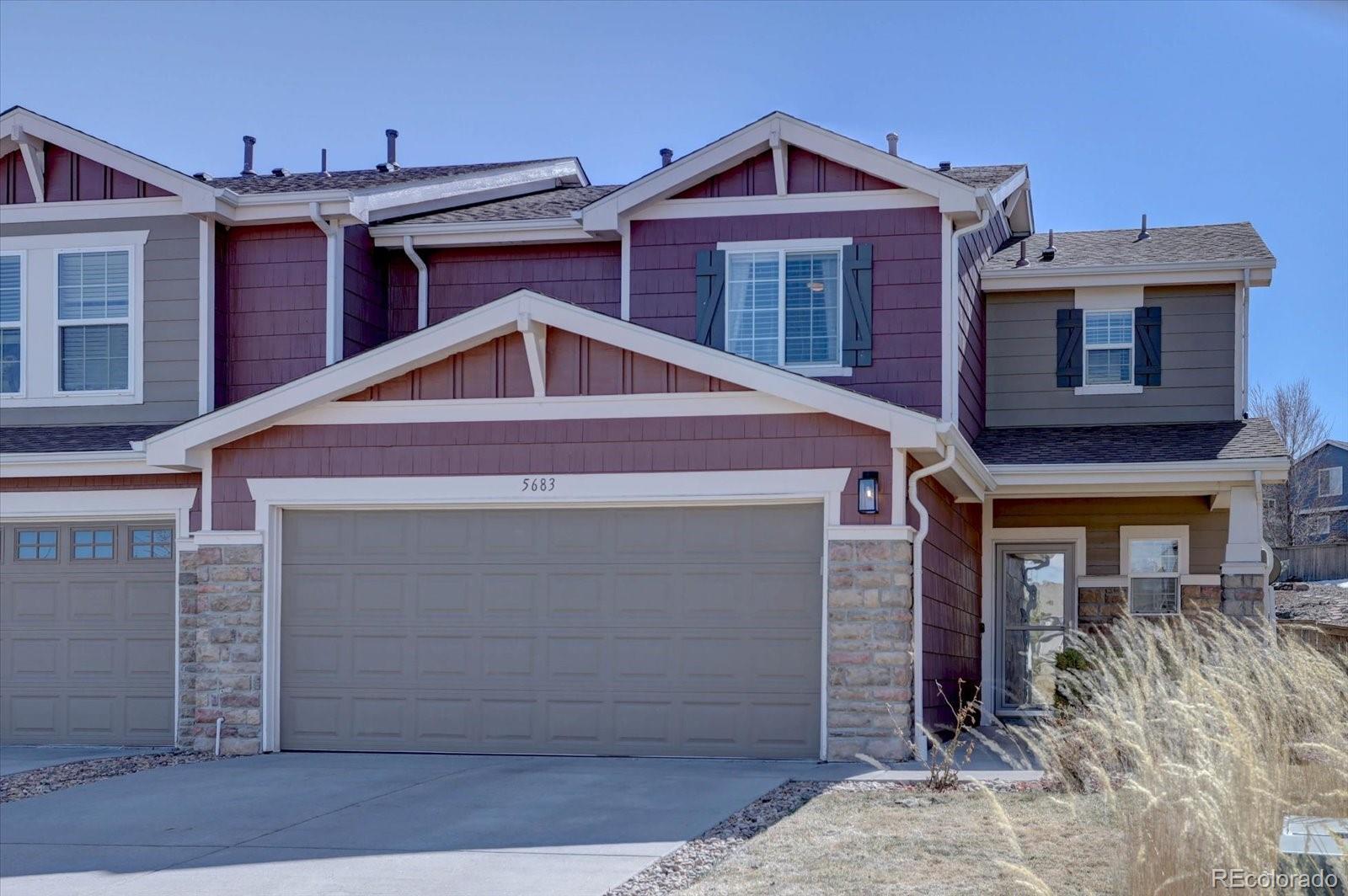 5683  Raleigh Circle, castle rock MLS: 8719169 Beds: 3 Baths: 3 Price: $482,000