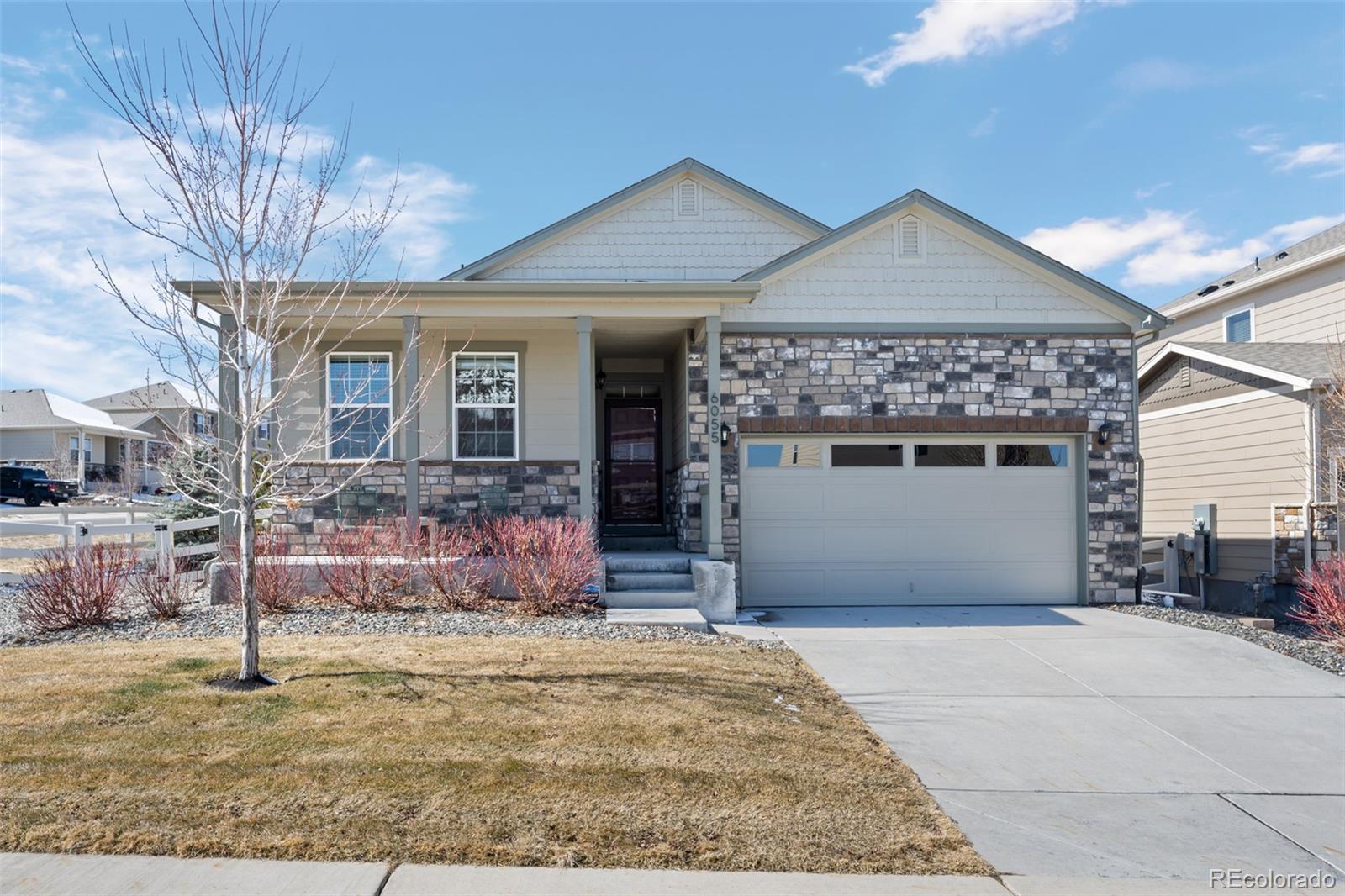 6055  Point Rider Circle, castle rock MLS: 6512872 Beds: 3 Baths: 2 Price: $591,000