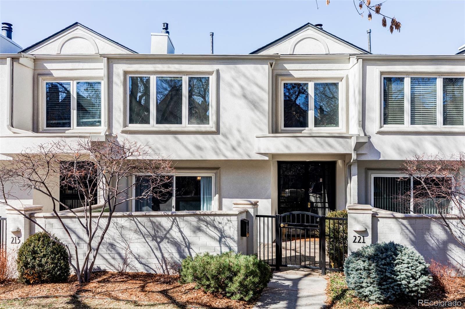 221  Adams Street , Denver  MLS: 6833376 Beds: 4 Baths: 4 Price: $1,385,000