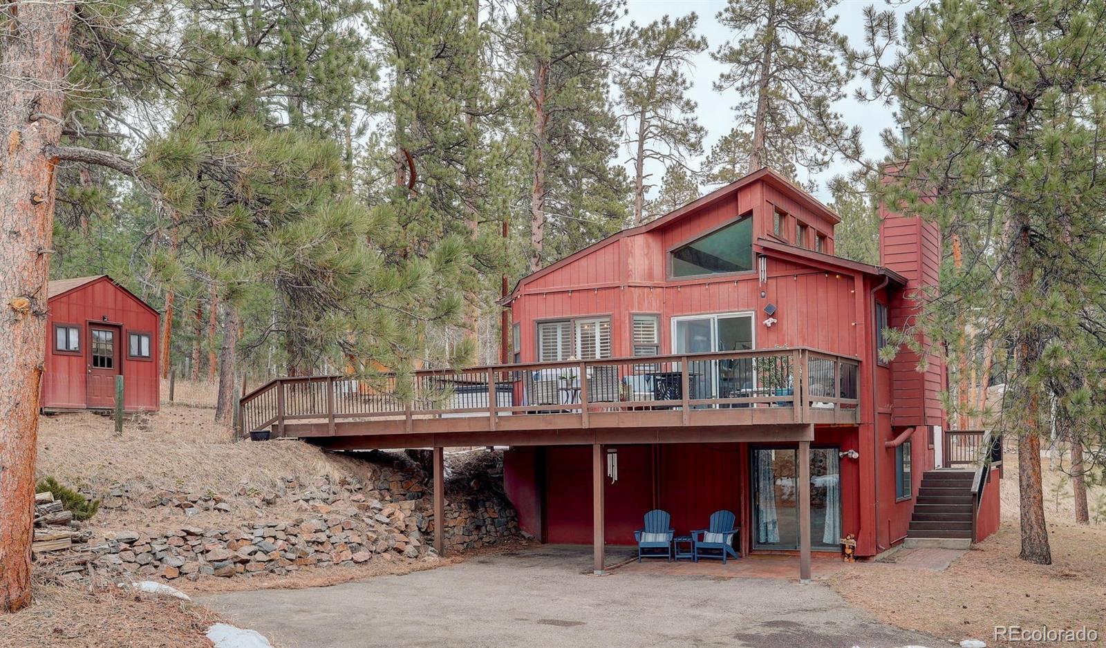 6997 S Columbine Road, evergreen MLS: 7017566 Beds: 3 Baths: 3 Price: $699,500