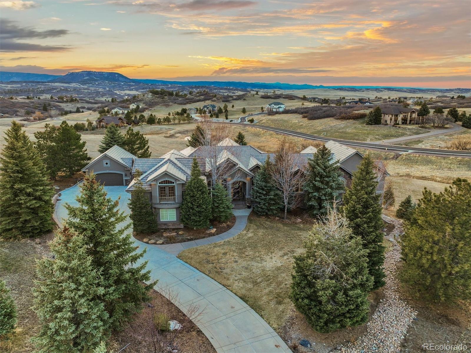 4749  Starfire Circle, castle rock MLS: 7689624 Beds: 7 Baths: 8 Price: $2,700,000