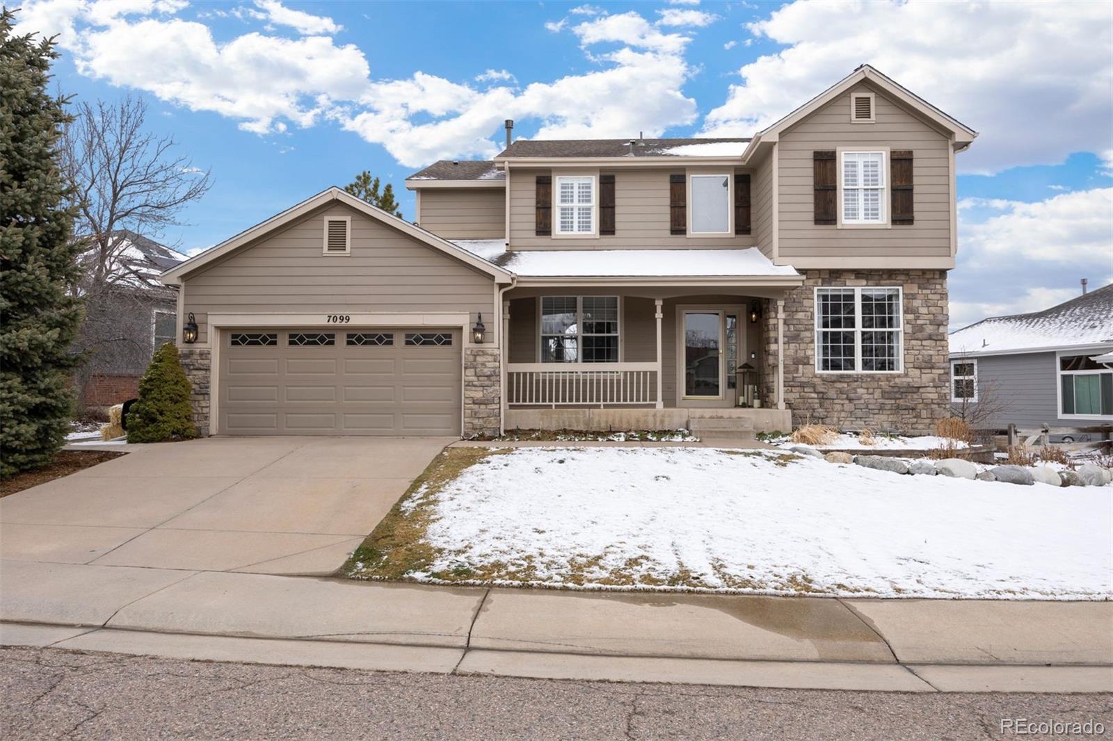 7099  Cerney Circle, castle pines MLS: 6630534 Beds: 5 Baths: 4 Price: $959,000