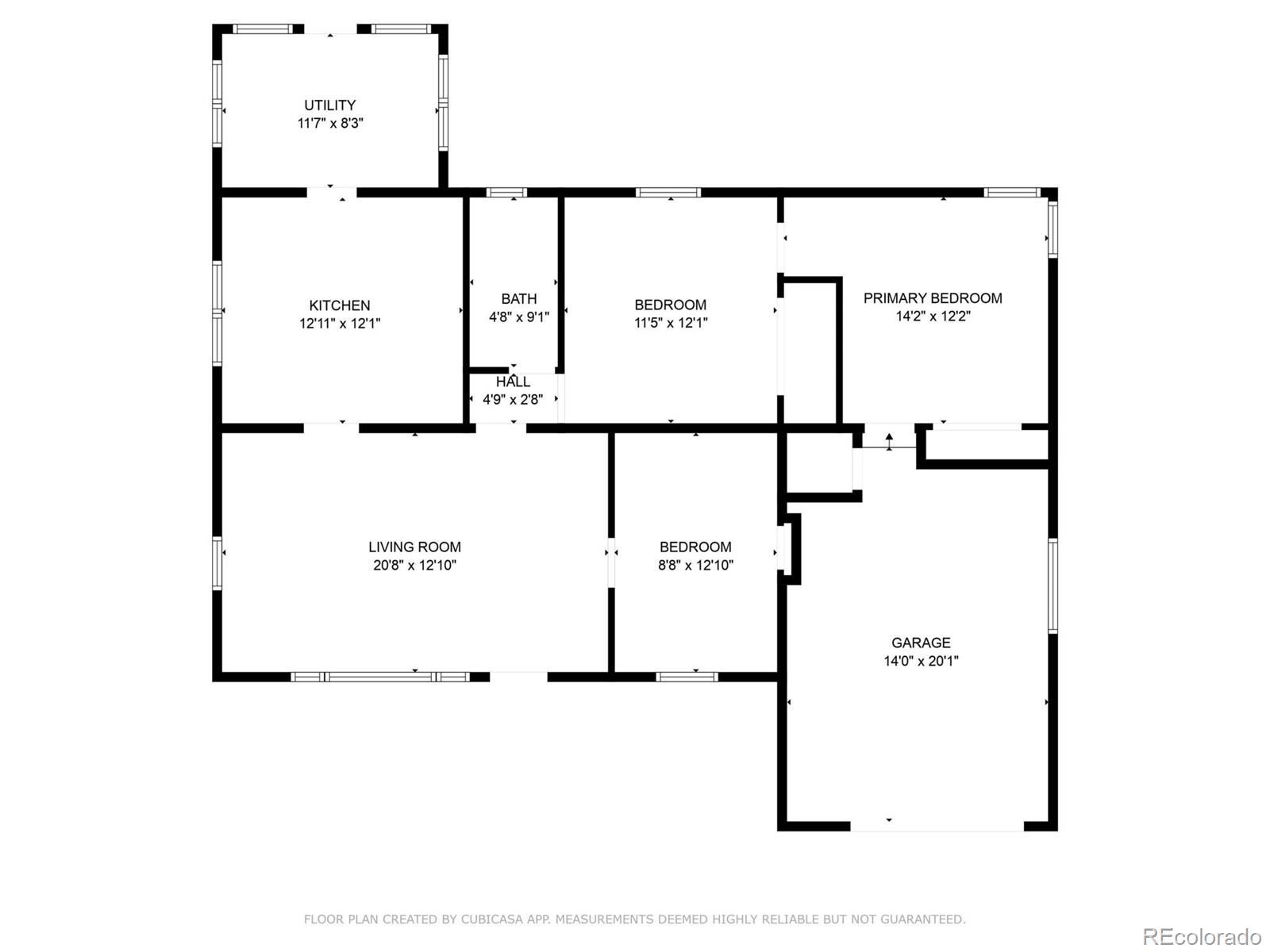 445 S Depew Street, lakewood  House Search MLS Picture