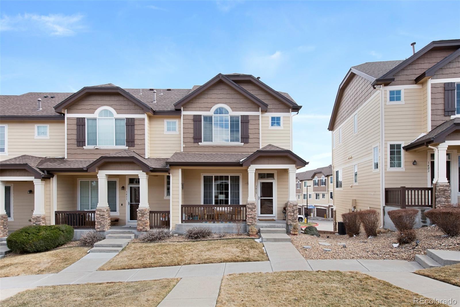 1415  Turnberry Place, castle rock MLS: 5939949 Beds: 2 Baths: 3 Price: $415,000