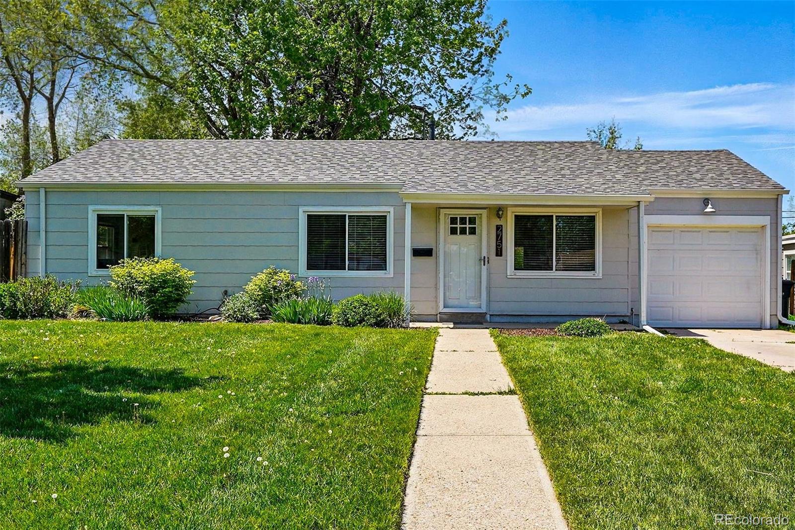2751 S Elm Street, denver MLS: 6281089 Beds: 3 Baths: 1 Price: $489,000