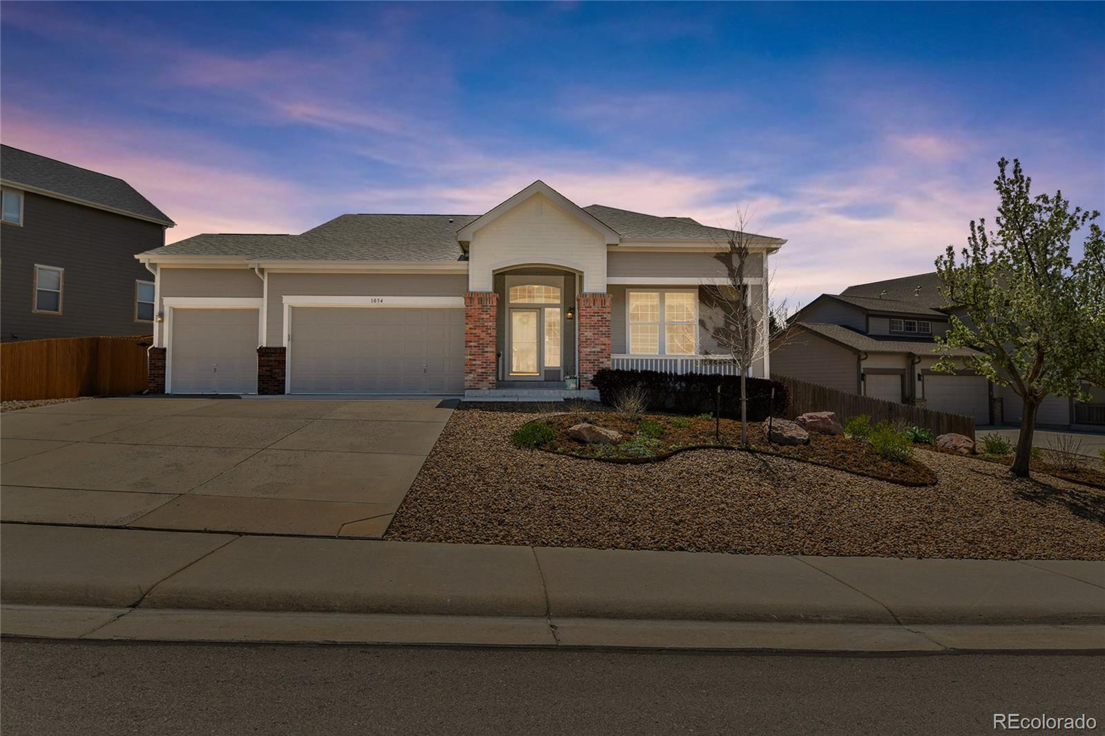 1034  Halfmoon Drive, castle rock  House Search MLS Picture