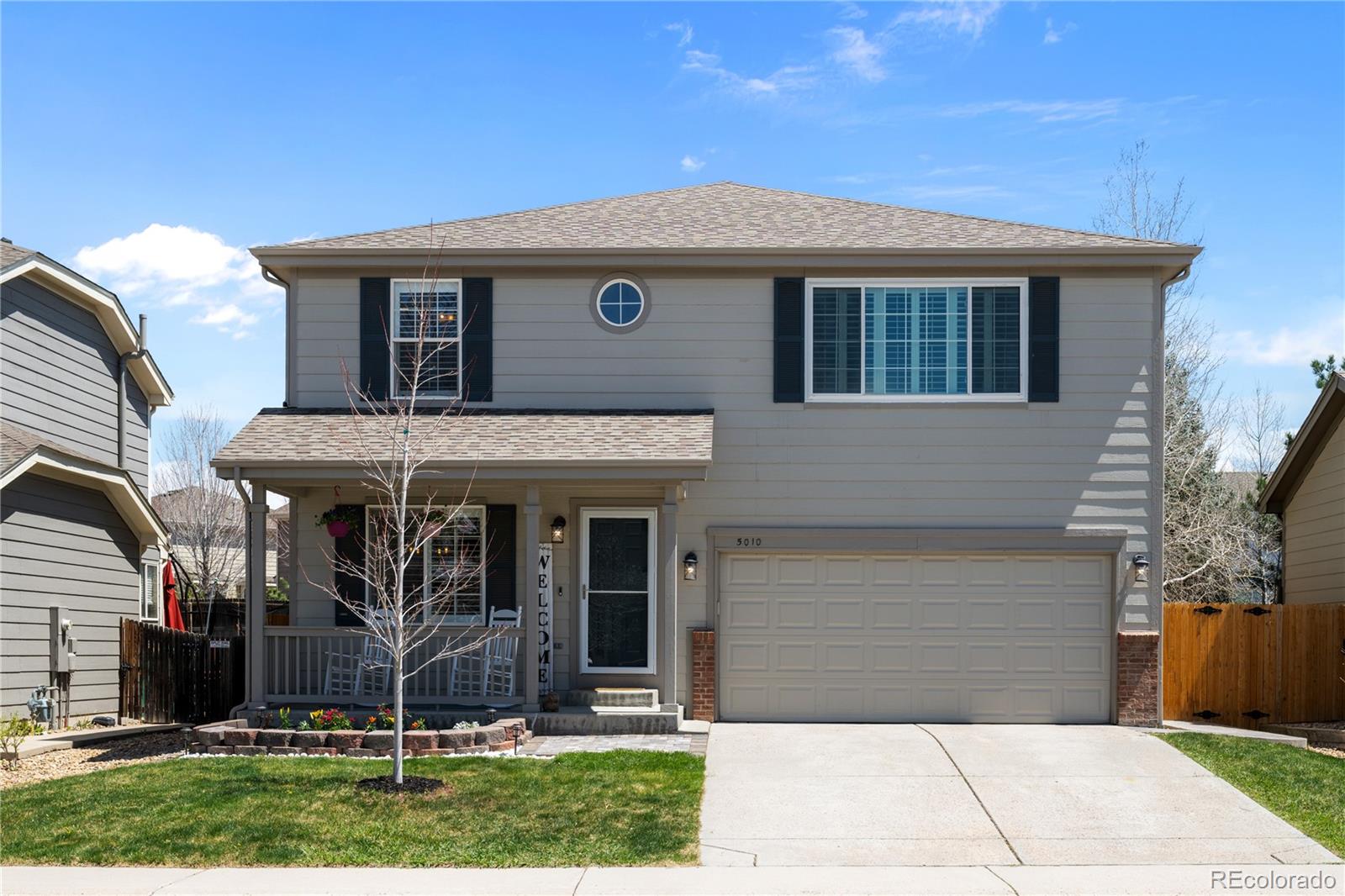 5010  Ox Trail, parker MLS: 3168147 Beds: 4 Baths: 4 Price: $619,000
